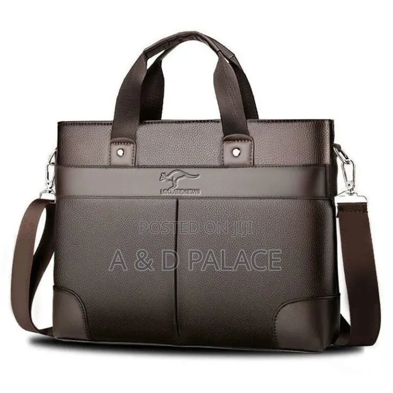 Locoerdaishu Men Large Capacity Forever More Leather Shouder Bag