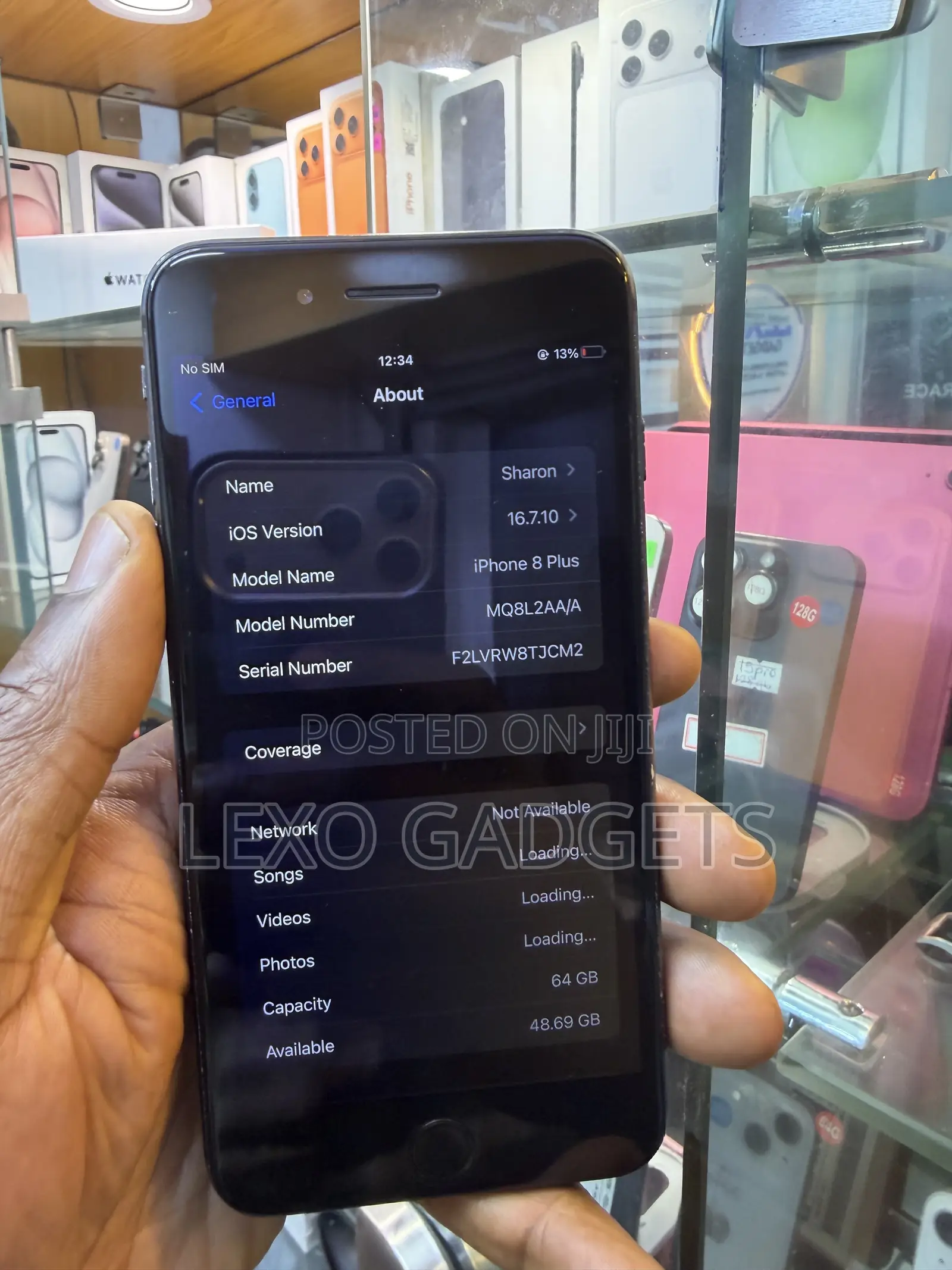 Apple iPhone 8 Plus 64 GB Black