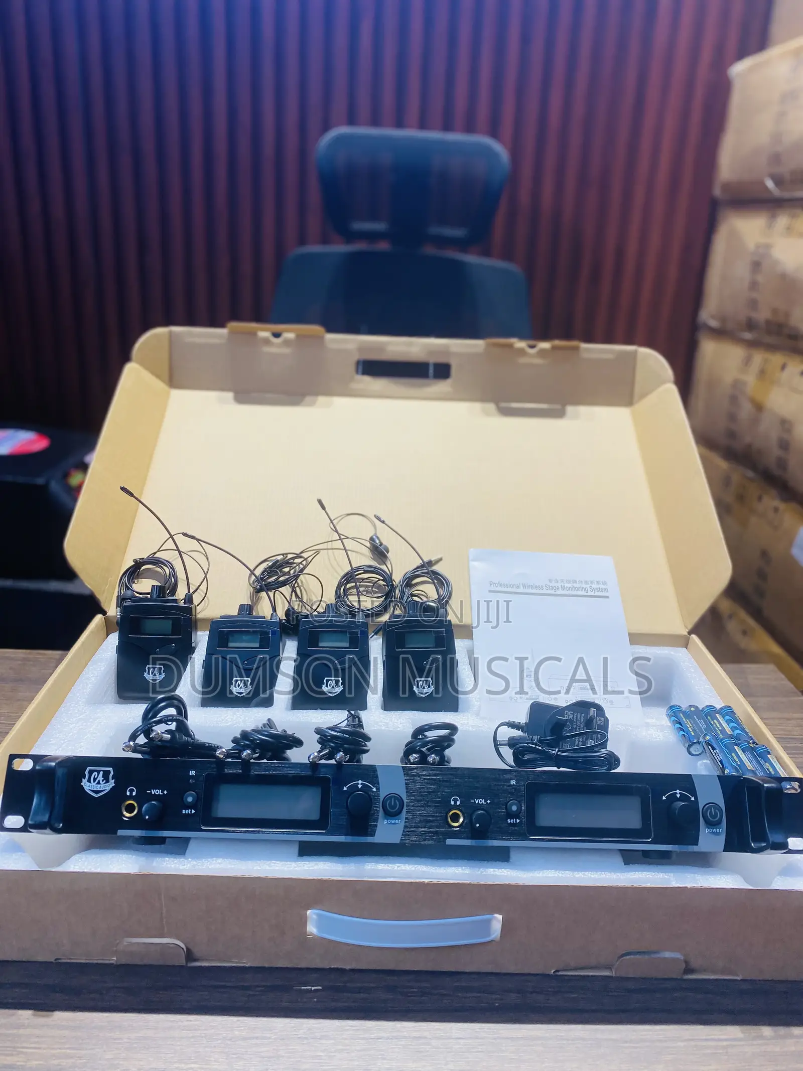 Classic Audio 4in1 in Ear Monitor Wireless System