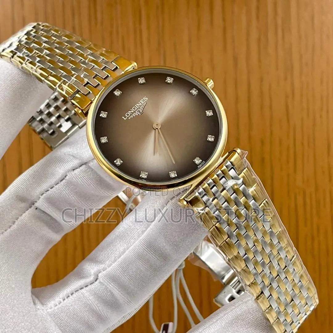 Longines Quality Luxury Ladies Chain Strap Wristwatch