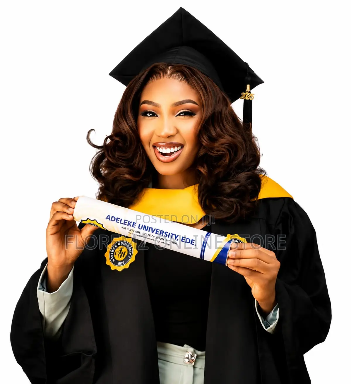 Production of Adeleke University Ede Graduation/Convocation Gown