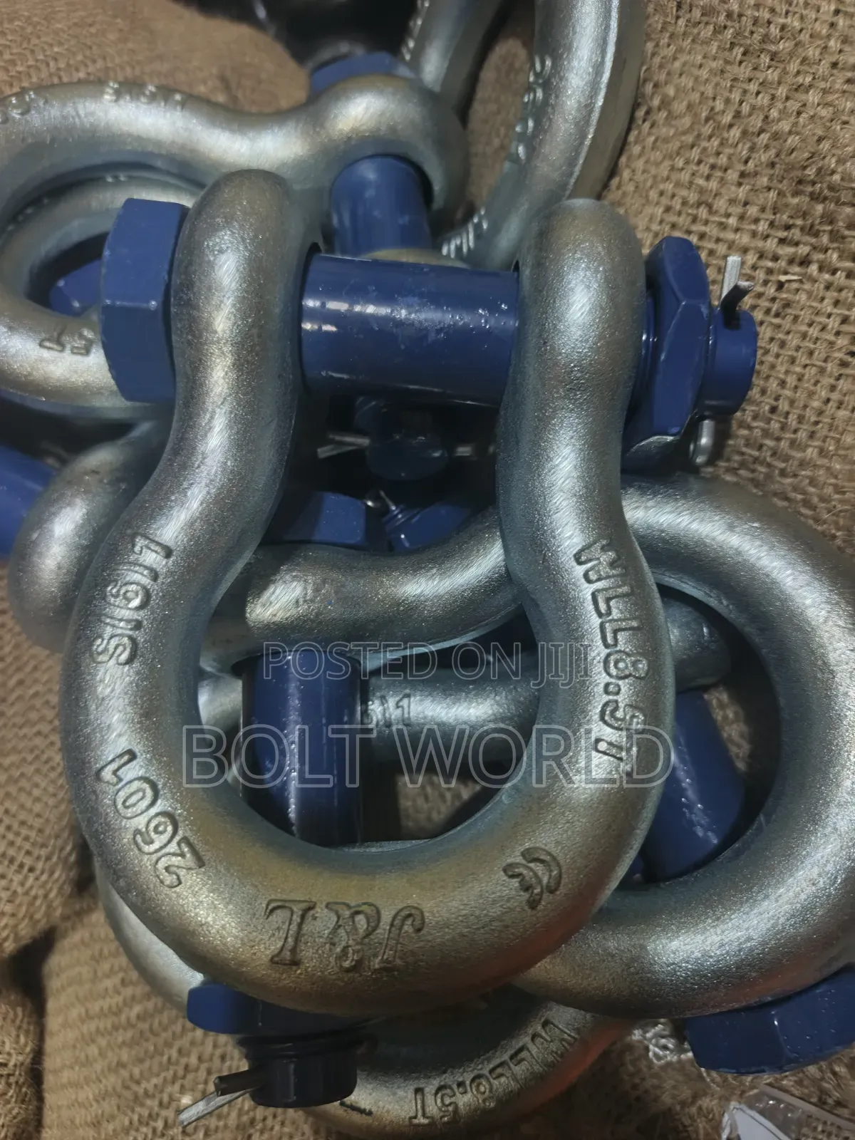 1" (8.5tons) Lifting Shackles