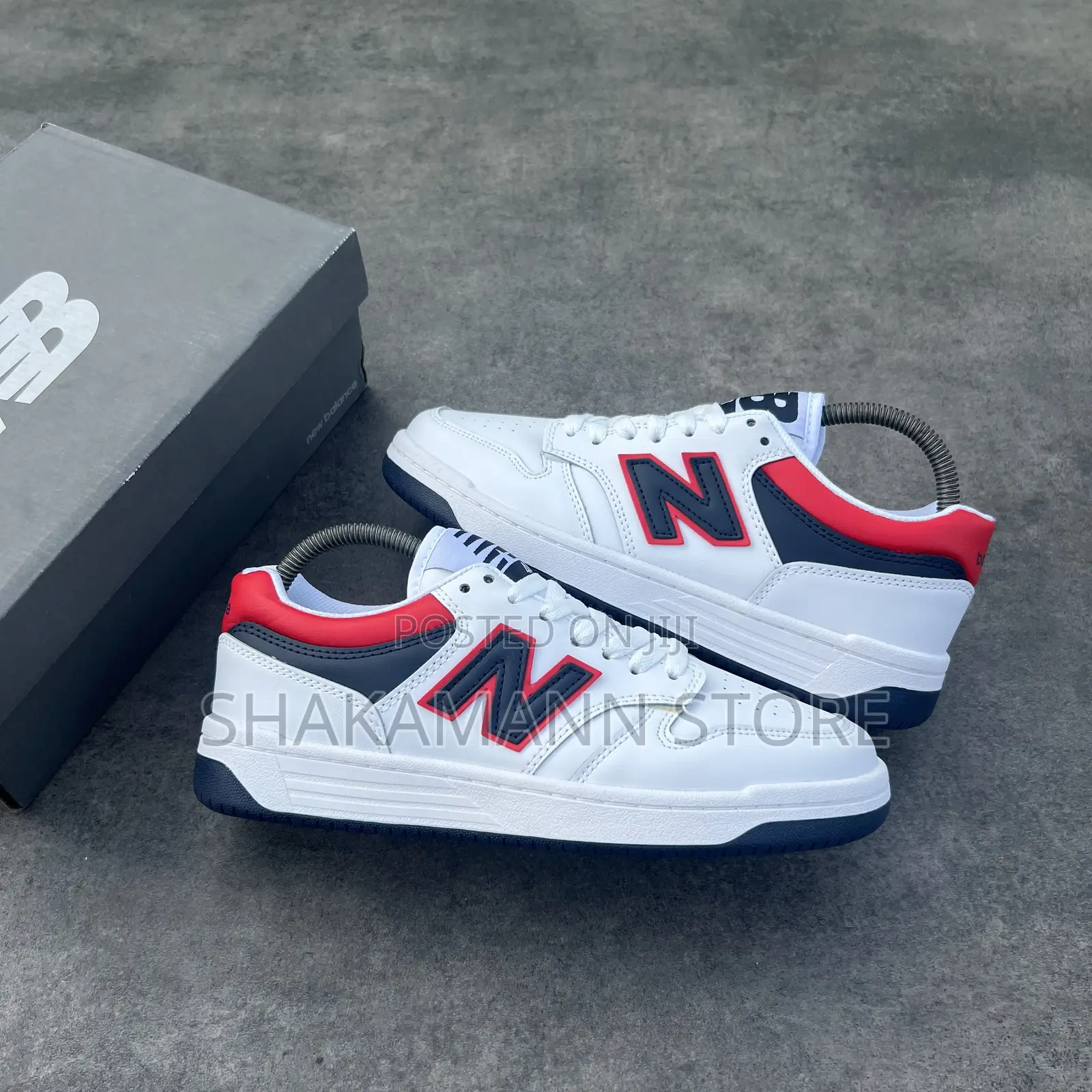 Original New Balance 480 White and Red