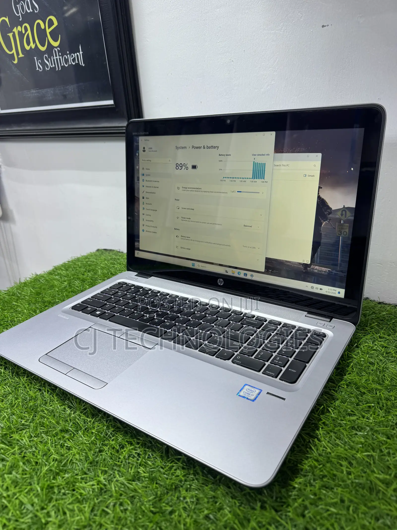 Laptop HP EliteBook 850 G4 8GB Intel Core i7 SSD 256GB