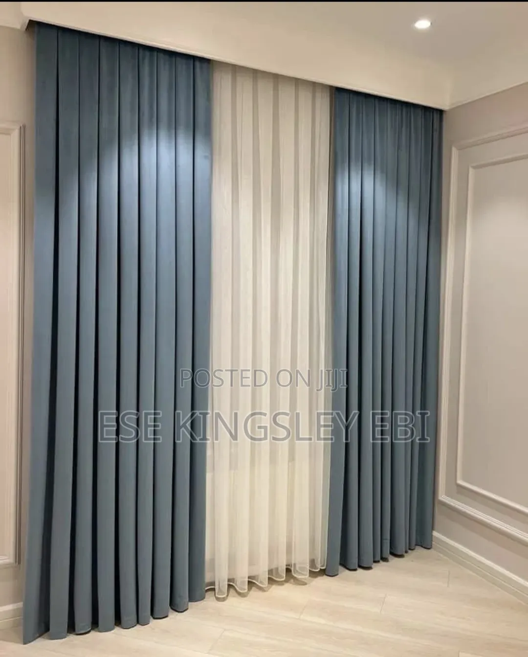 High Turkish Curtains Made With Quality Coated Rings