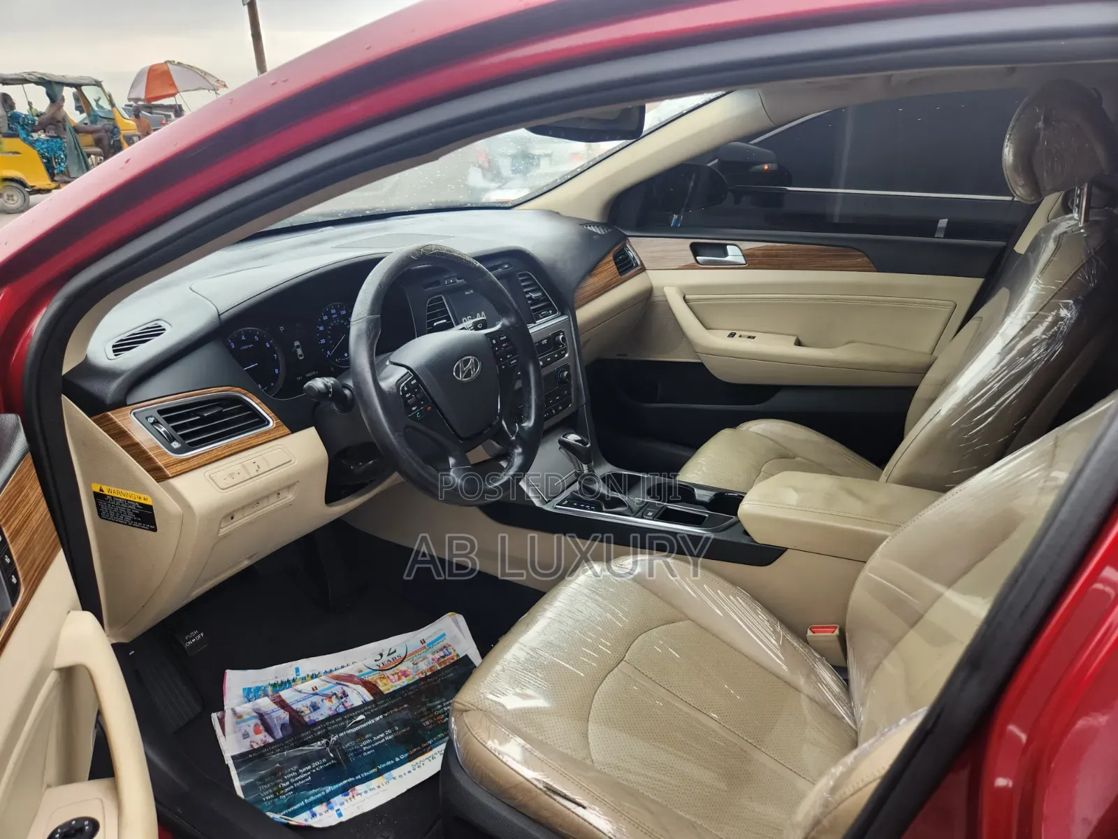 Hyundai Sonata 2016 Red