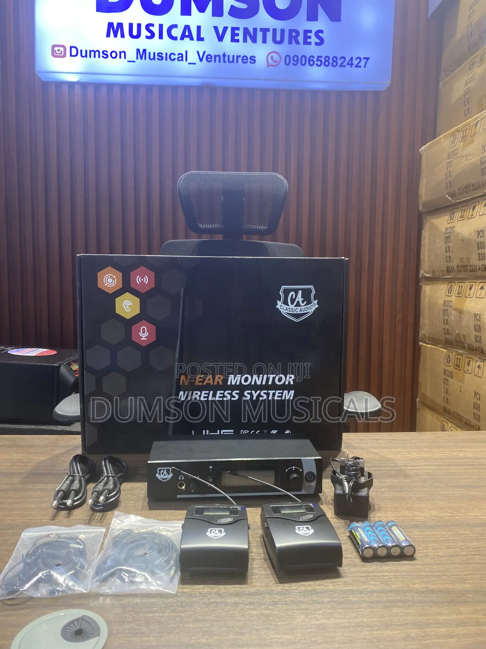 Classic Audio 2in1 in Ear Monitor Wireless System