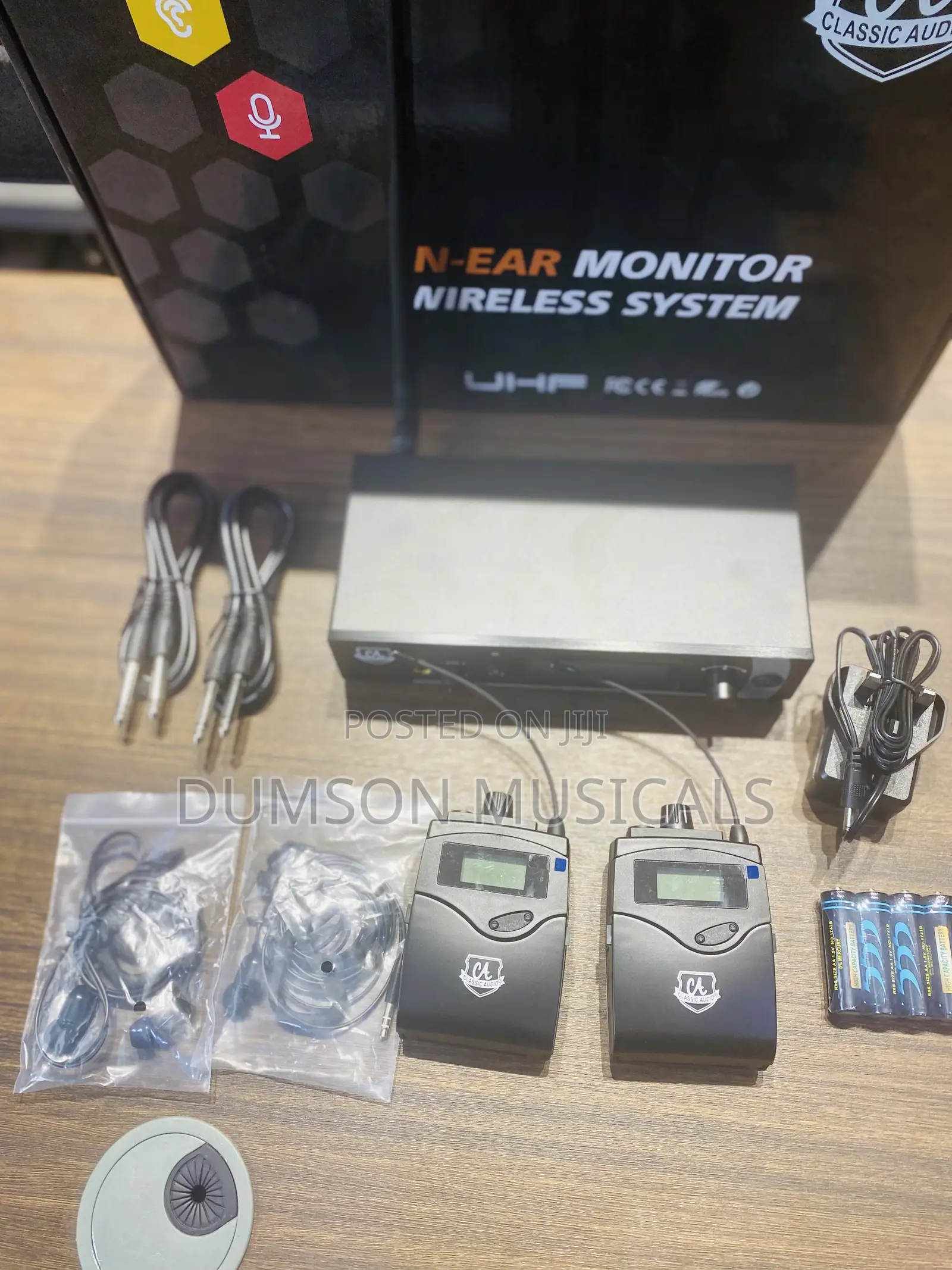 Classic Audio 2in1 in Ear Monitor Wireless System