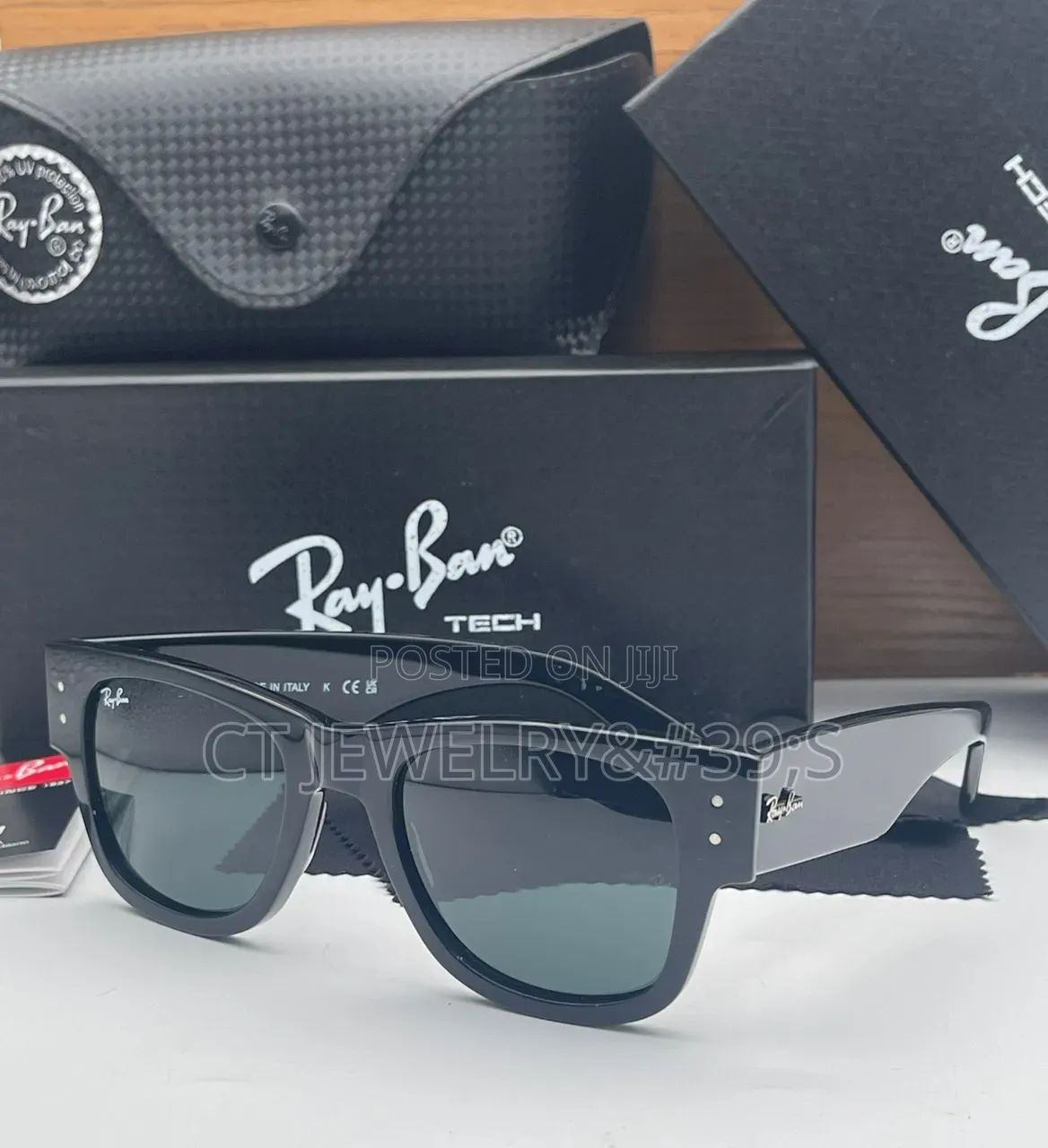 Timeless Design Meets Premium Quality Ray-Ban Classic Black Frame
