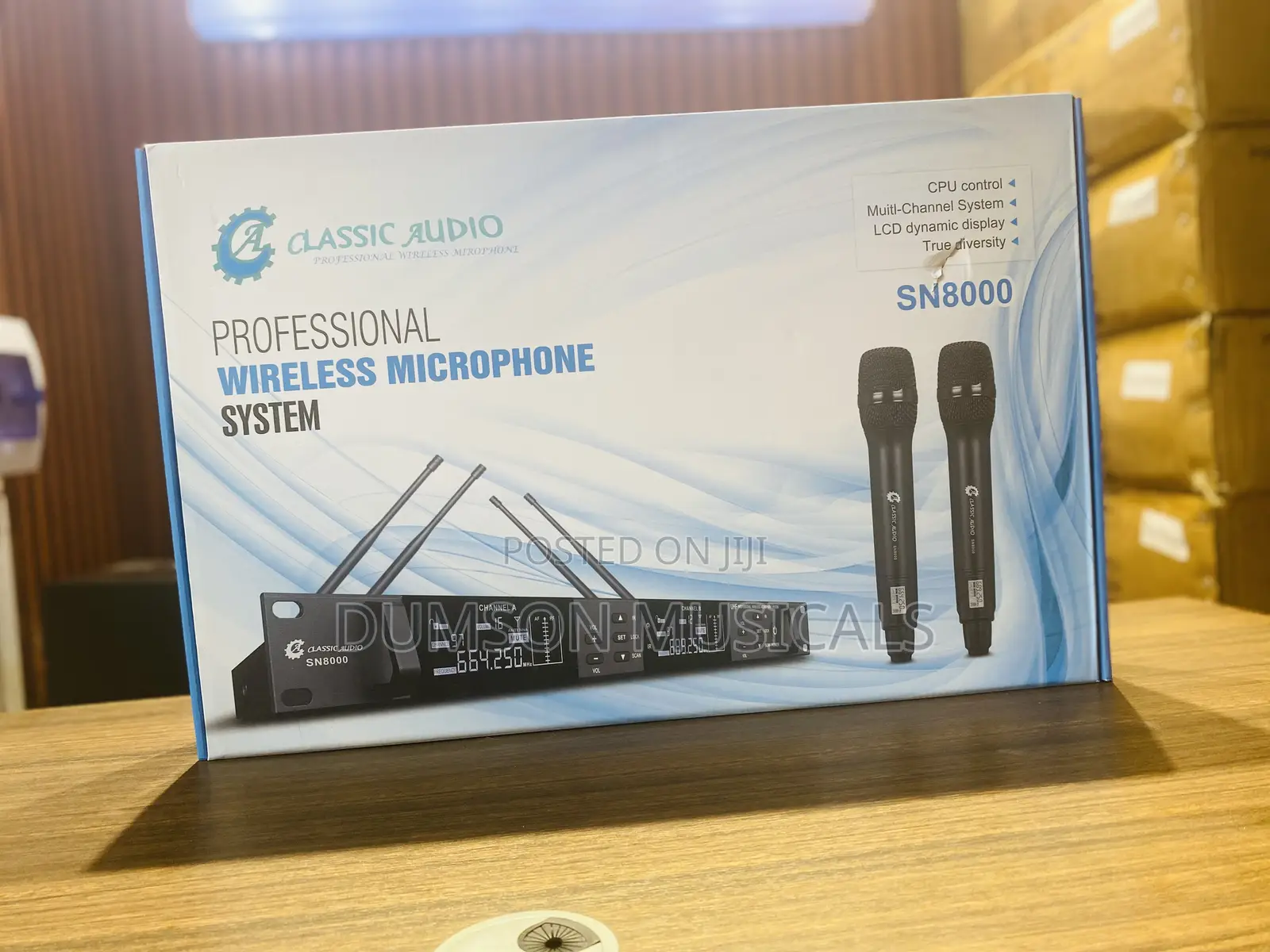 Classic Audio Sn8000 Professional Wireless Microphone System