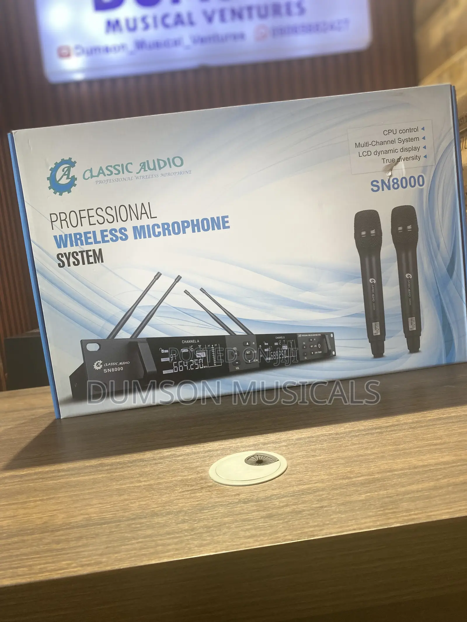 Classic Audio Sn8000 Professional Wireless Microphone System