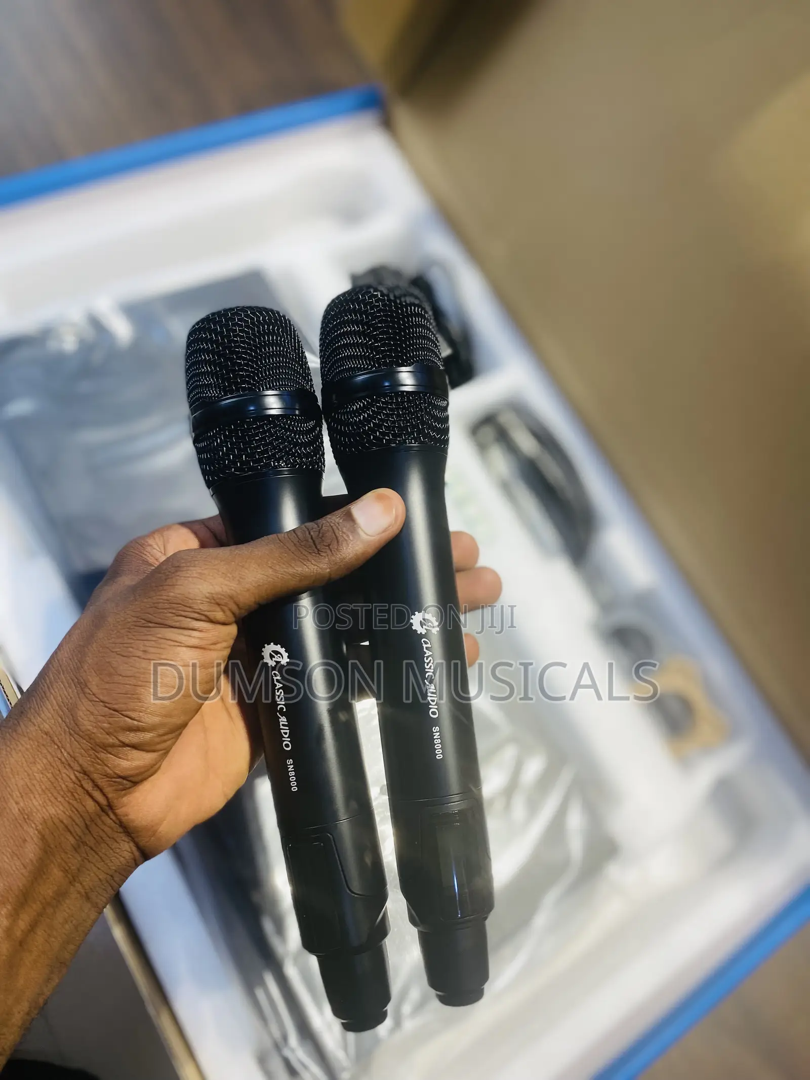 Professional Wireless Microphone System Sn8000 Classic Audio