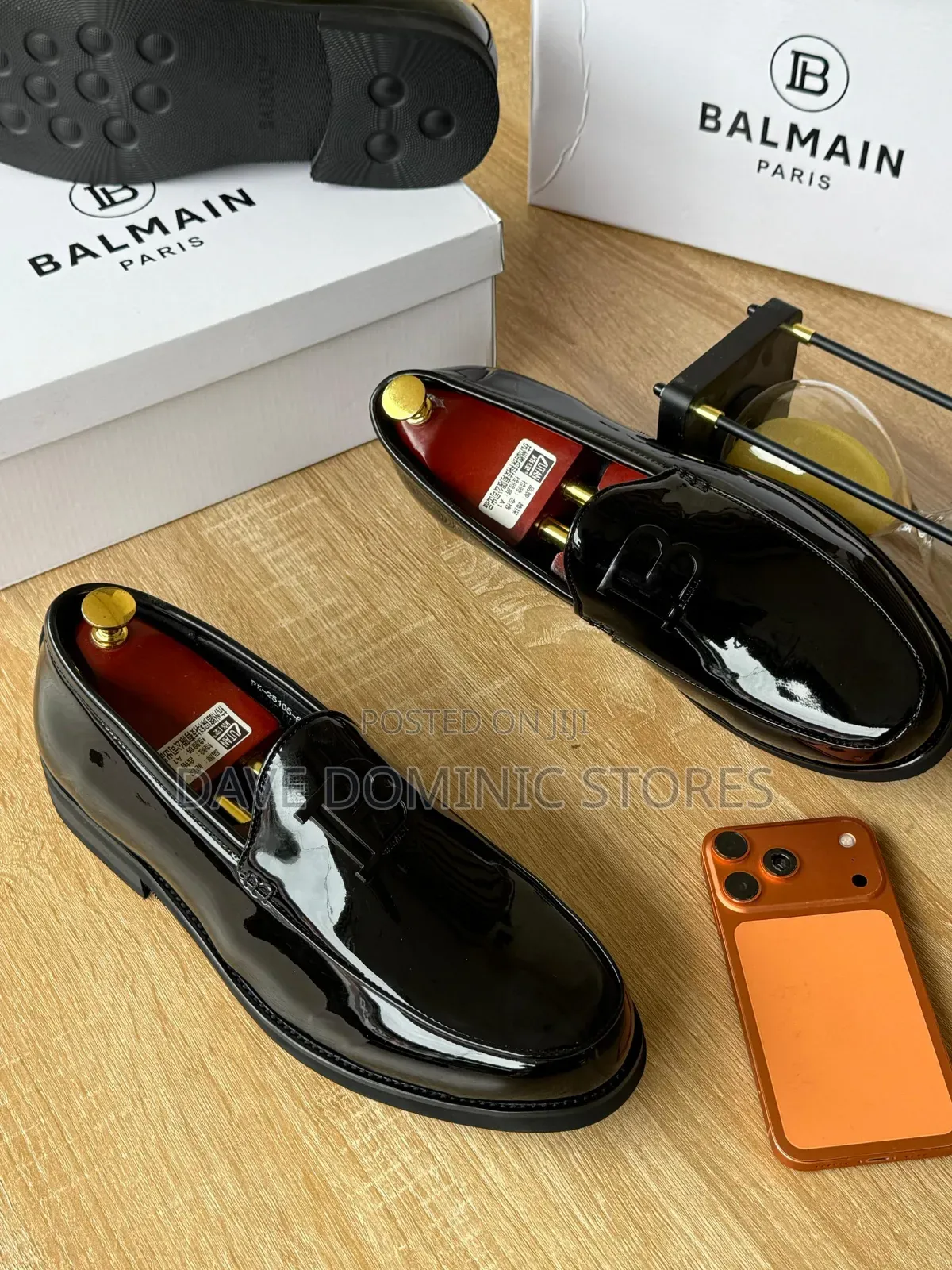 High Quality Balmain Paris Luxury Leather Shoe