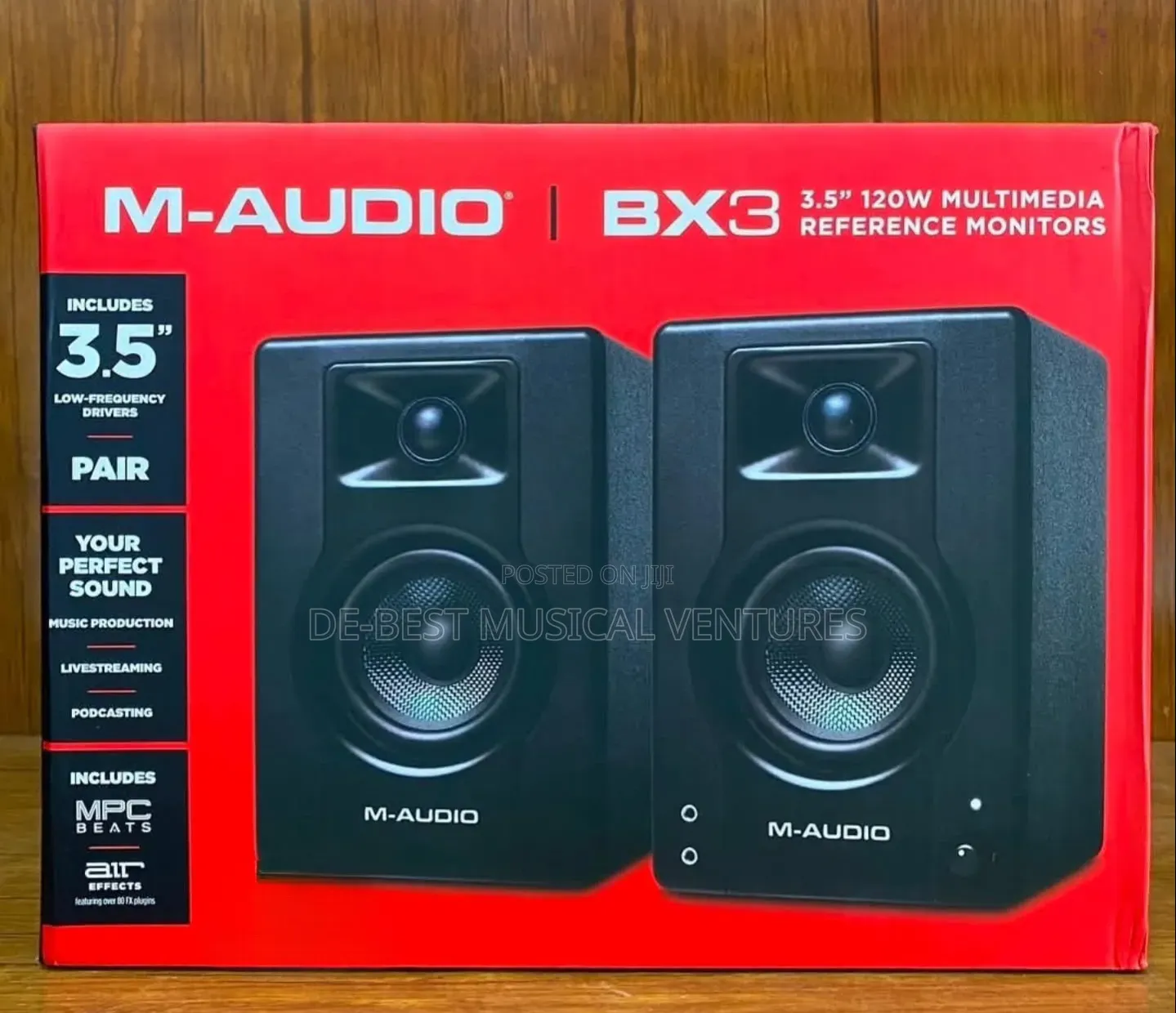 M-Audio Bx3 3.5" 120w Multimedia Reference Monitor