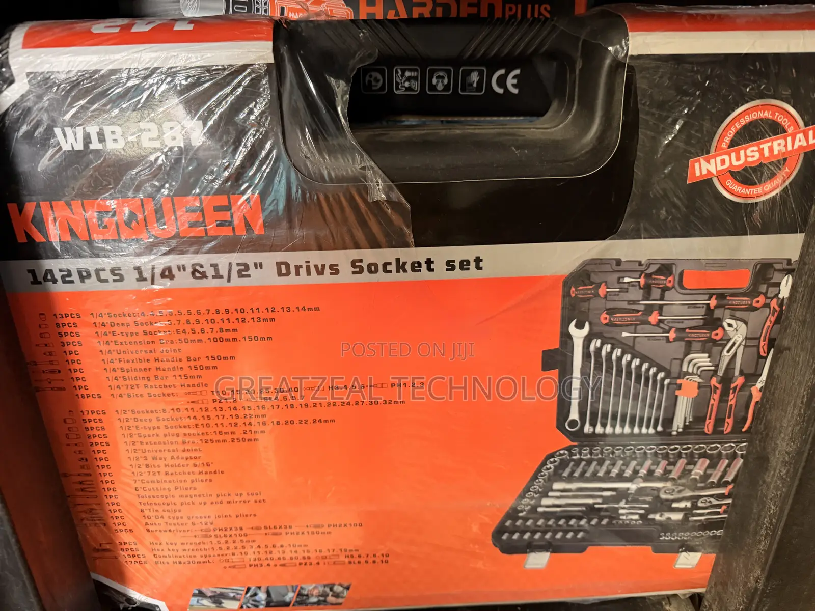 Kingqueen 142 PCS Socket Set