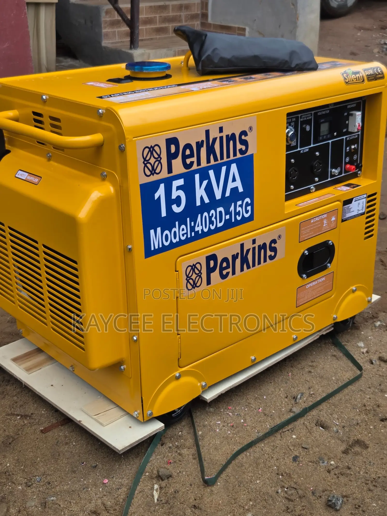 Ndustrial 15kva Perkins Diesel Soundproof Generator