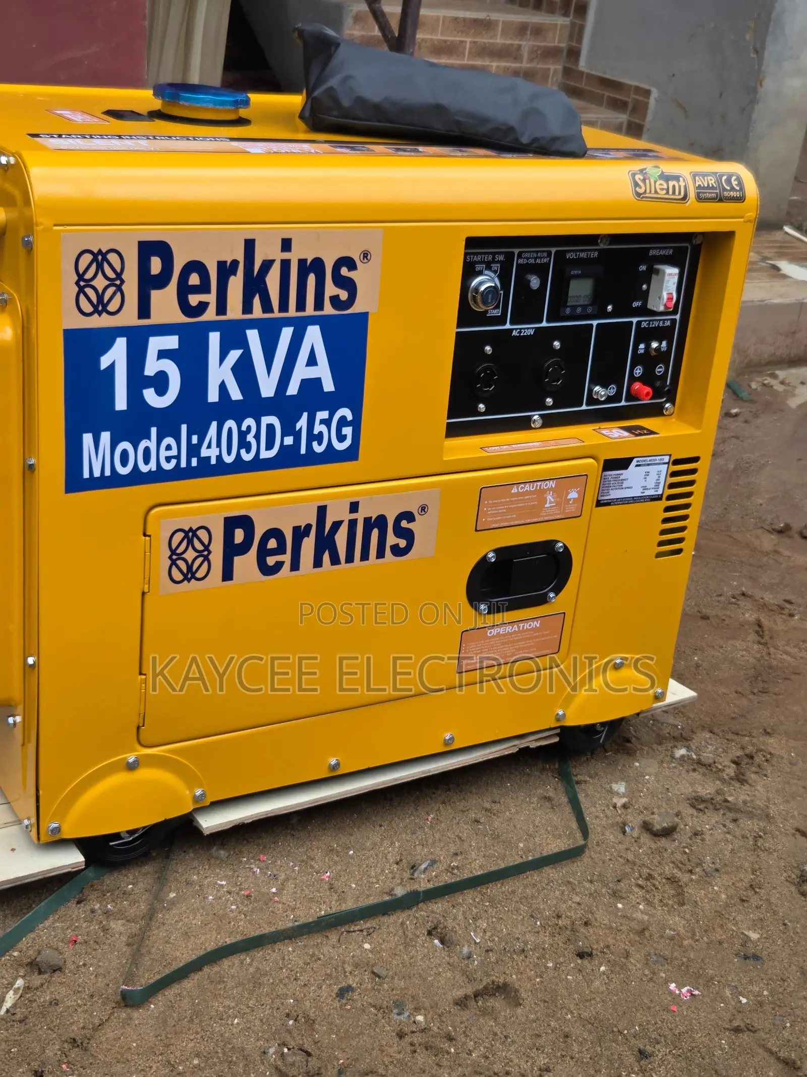 Premium 15kva Perkins Soundproof Generator Set