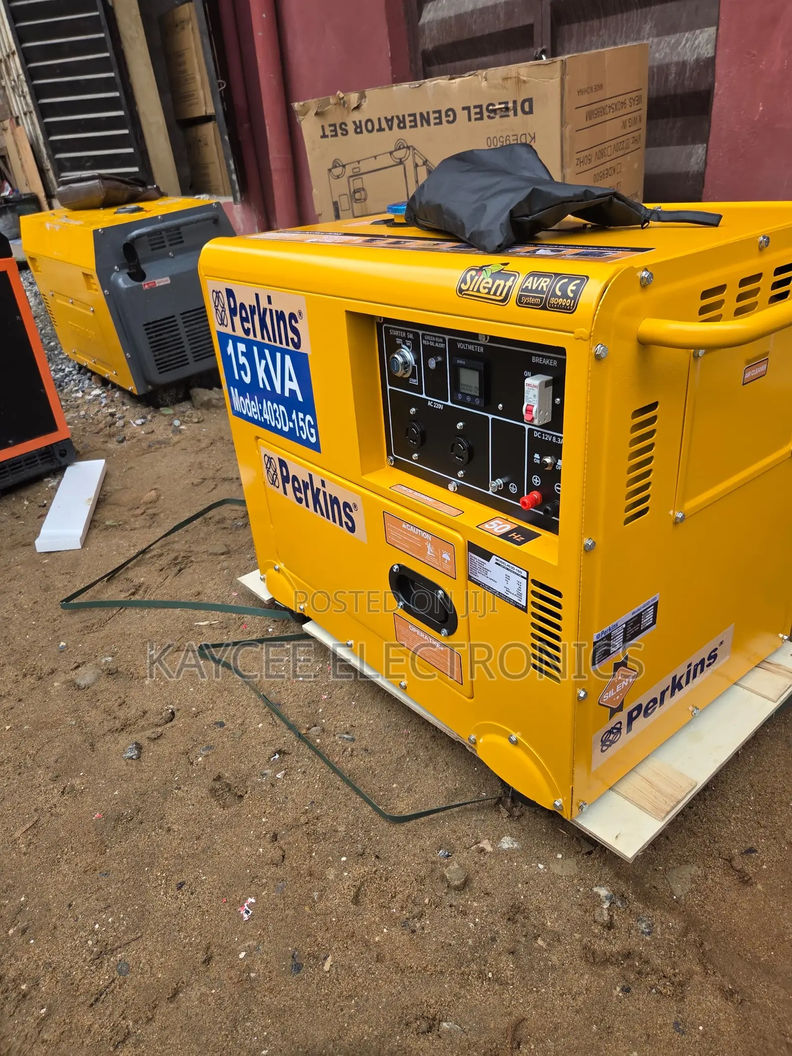 Perkins 15kva Heavy Duty Silent Diesel Generator