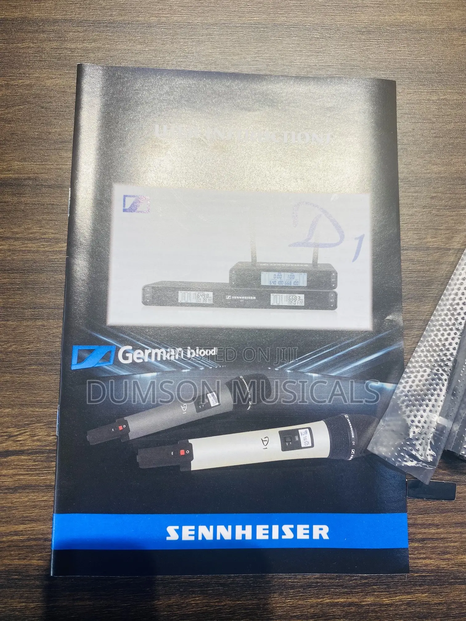 D1 Sennheiser Wireless Microphone System D1