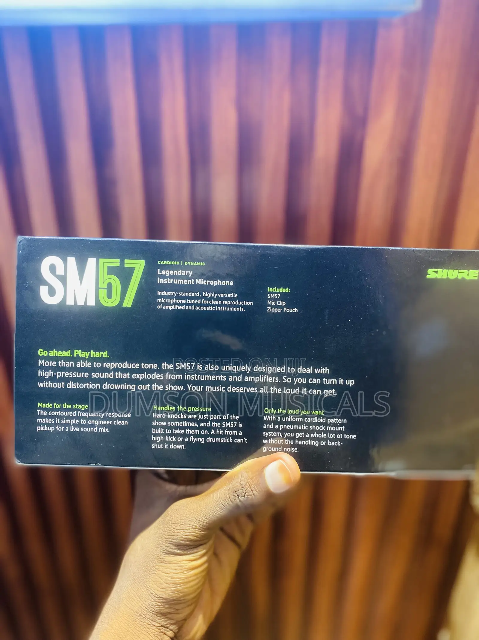 Sm57 Shure Legendary Wired Microphone