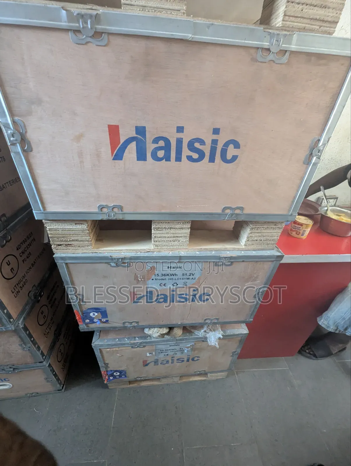 Haisic 15kwh 48v Lithium Ion Solar Batteries Available in Stock.