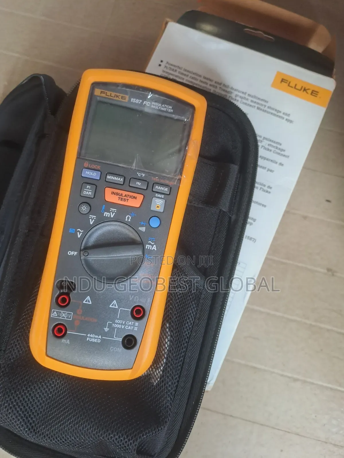 Fluke 1587 Fc Insulation Multimeter