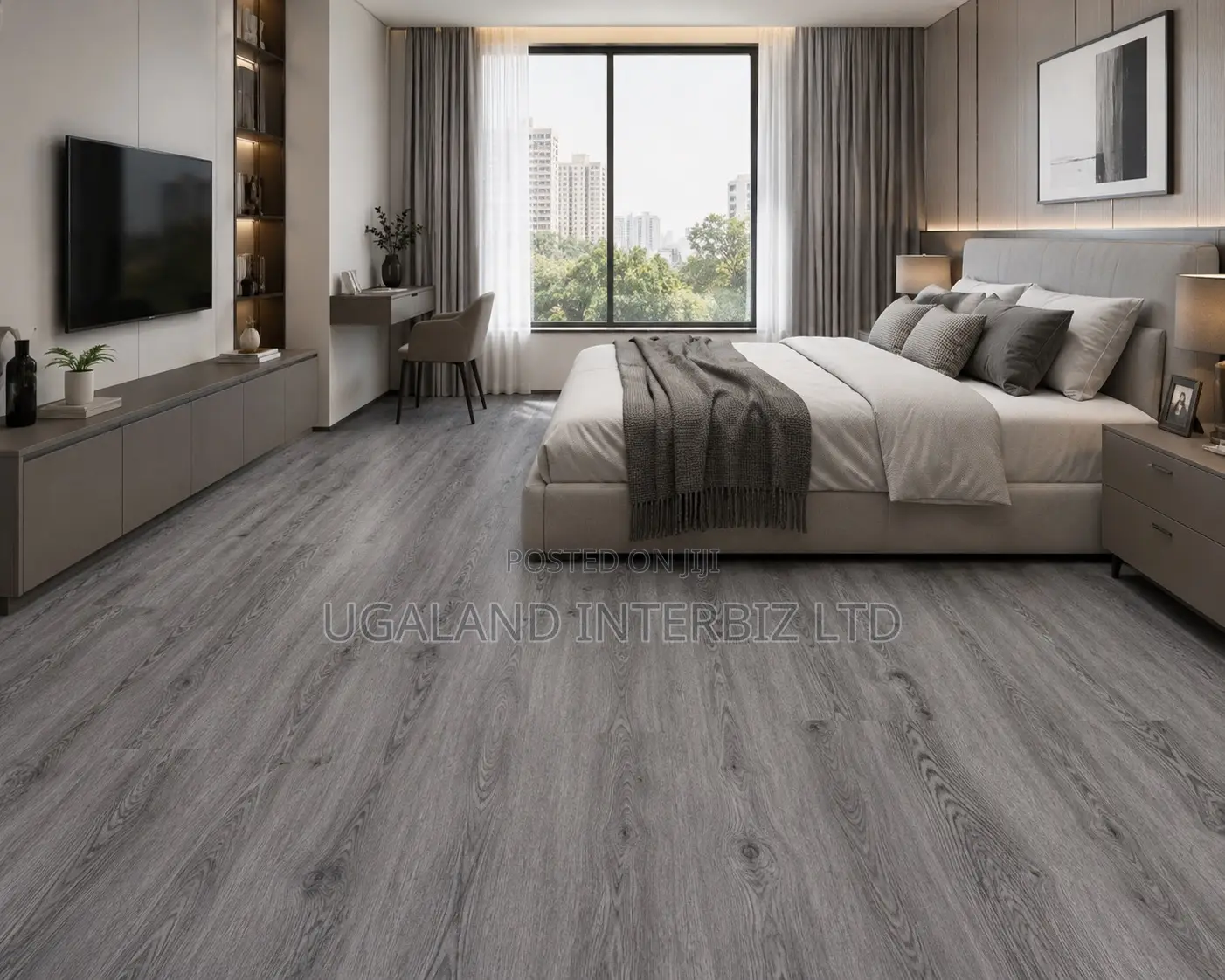 Modern Grey Oak SPC Flooring