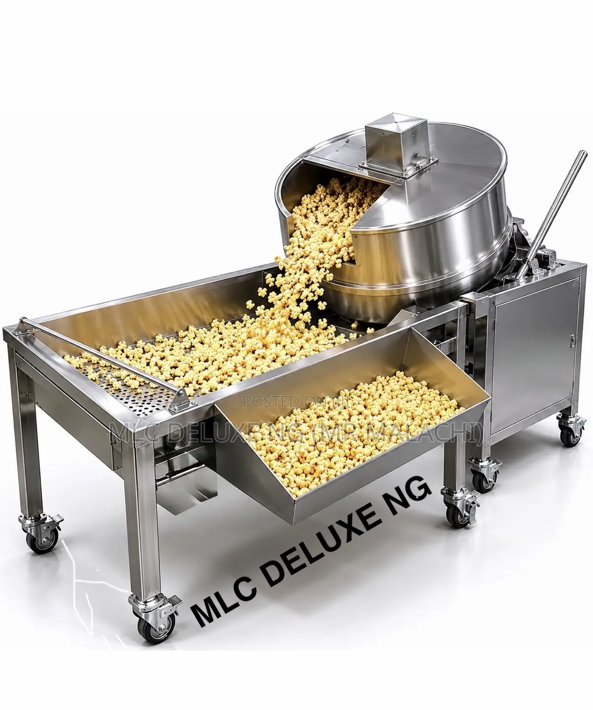 Industrial Gas Popcorn Machine ( Biggest Size ) Jumbo Popcorn Machine