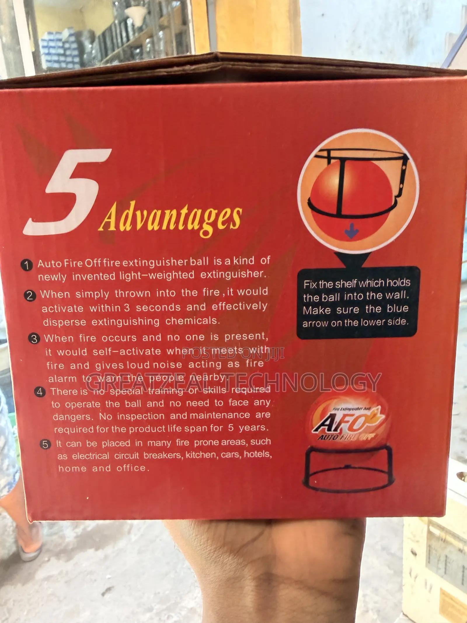 Fire Extinguisher Ball