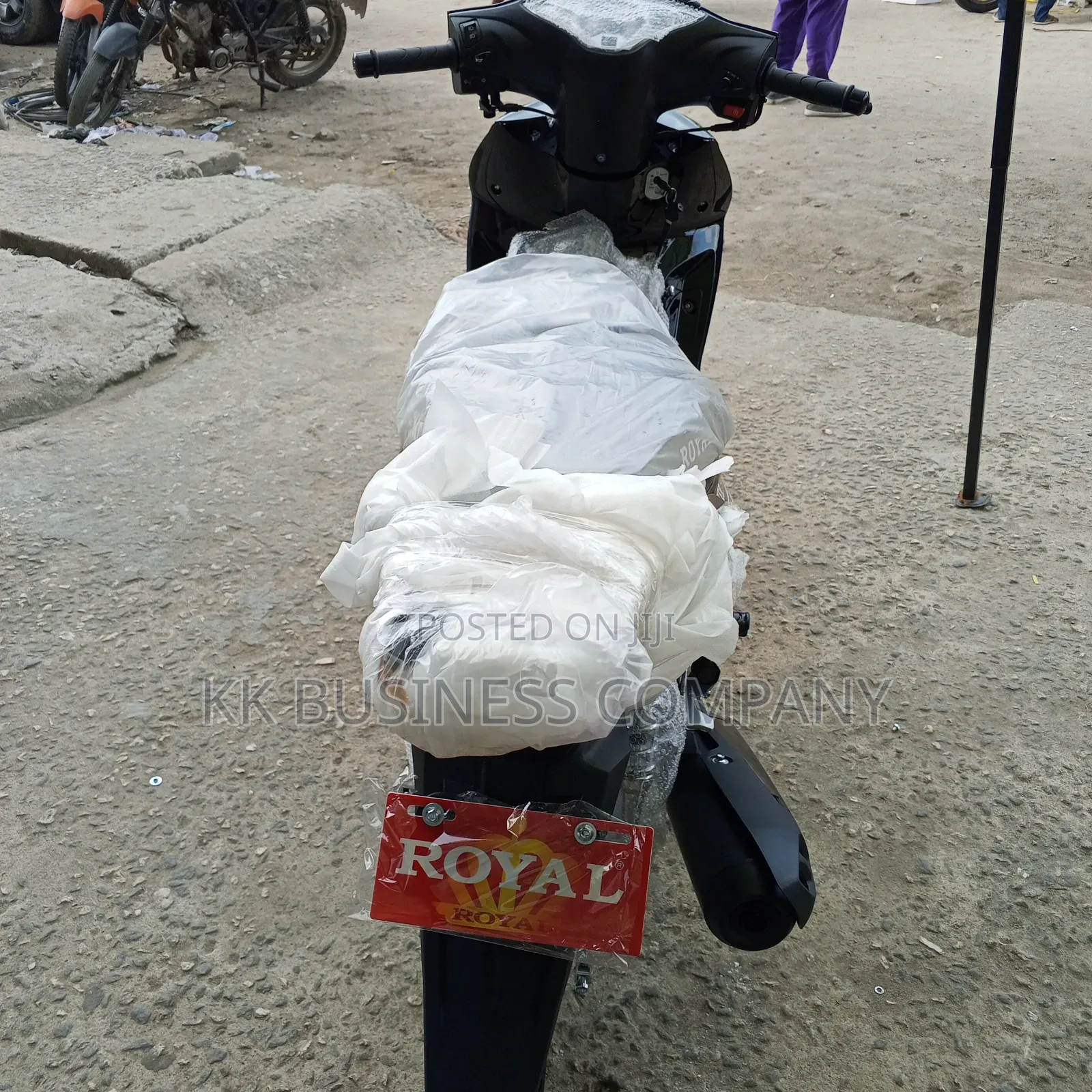 New Royal Motorcycle 2025 Black