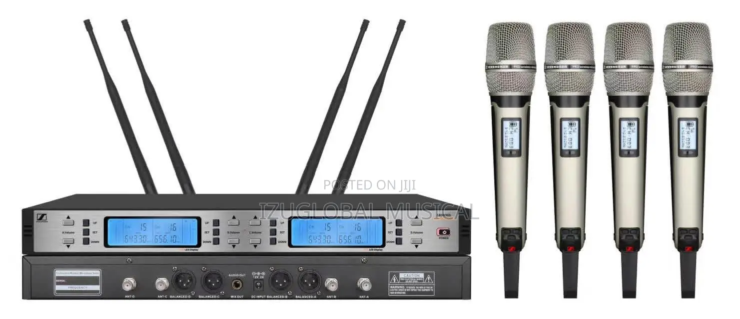 Sennheiser Original 4in1 Uhf Professional Digital Wireless Microphone
