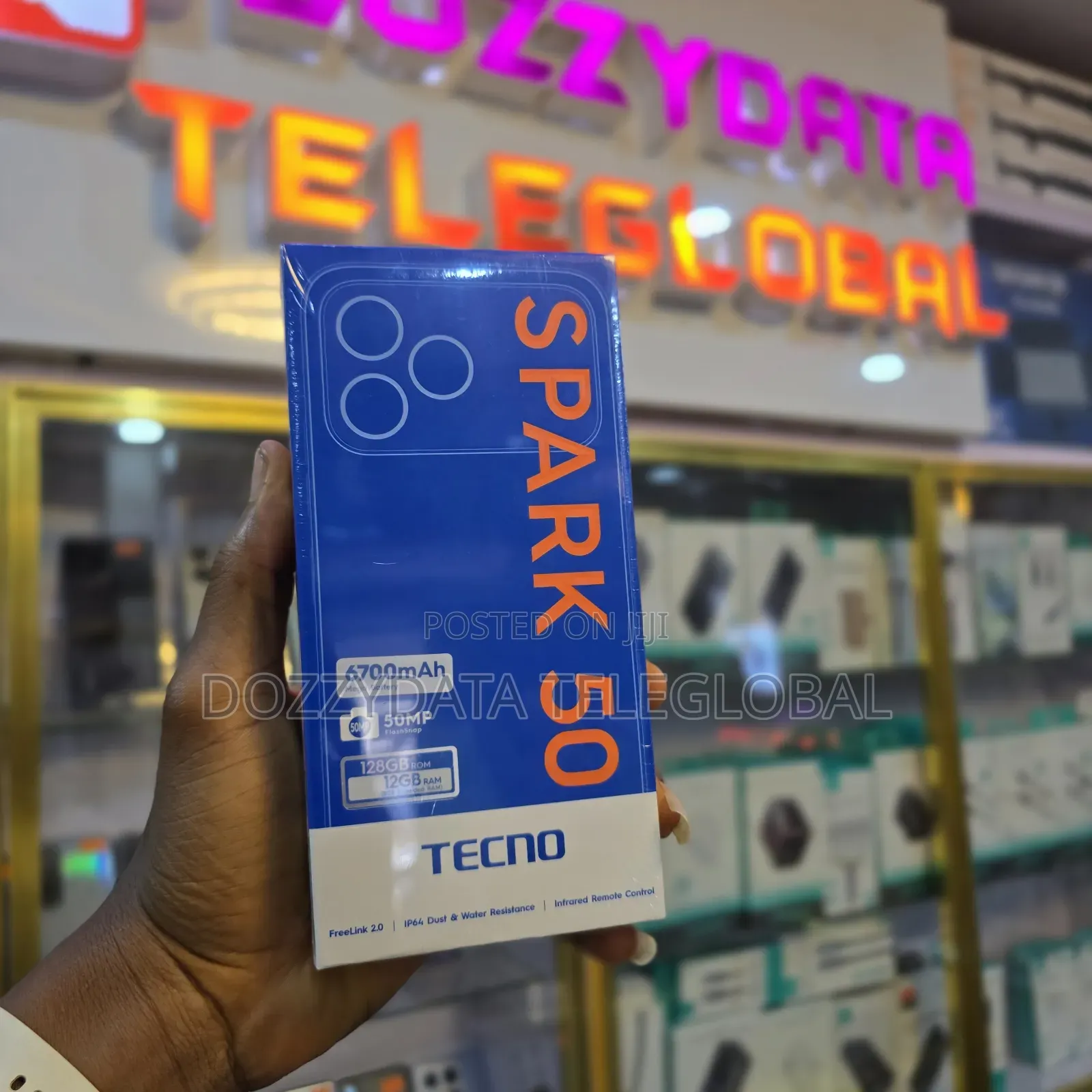 New Tecno Spark 50 128 GB Black