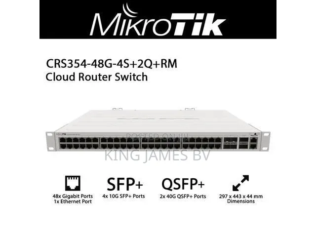 Mikrotik :Crs326-24s+2q+Rm