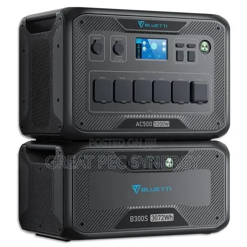 Bluetti Ac500 + B300s 5kw Power Station