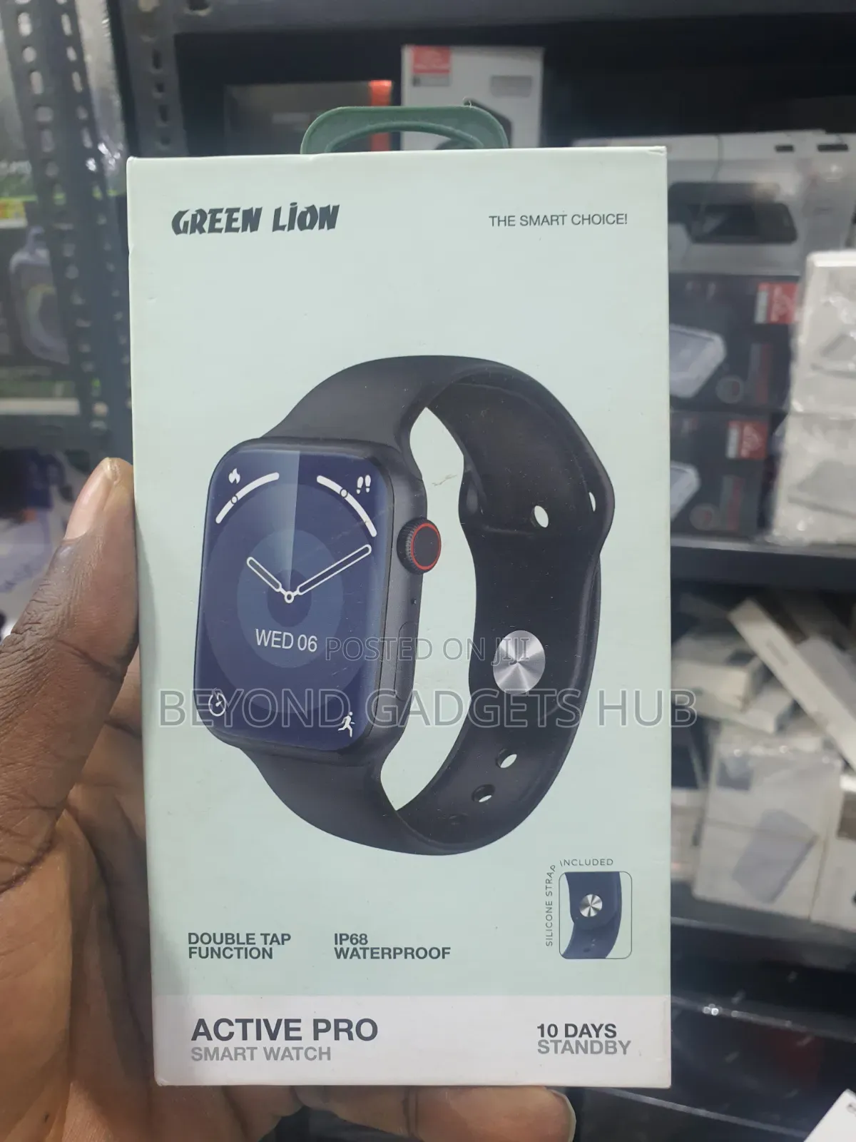 Green Lion Active Pro Ip68 Waterproof Smart Watch