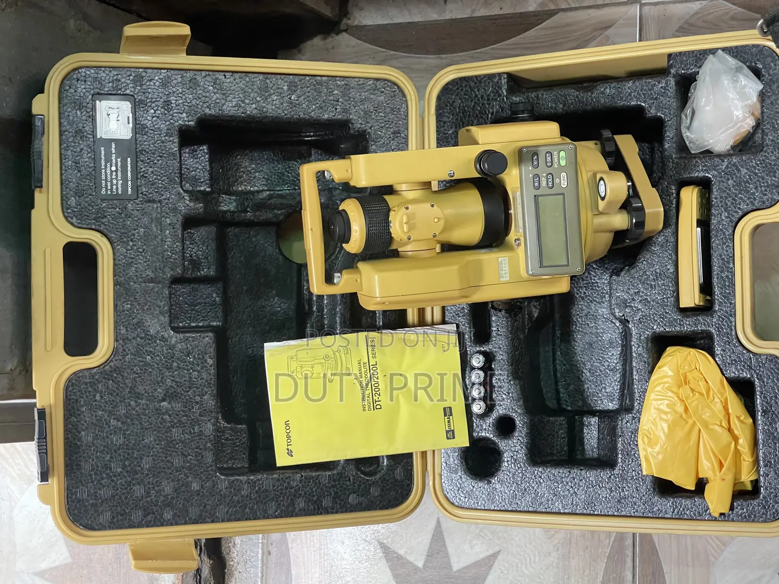 Topcon Dt-209 Digital Theodolite