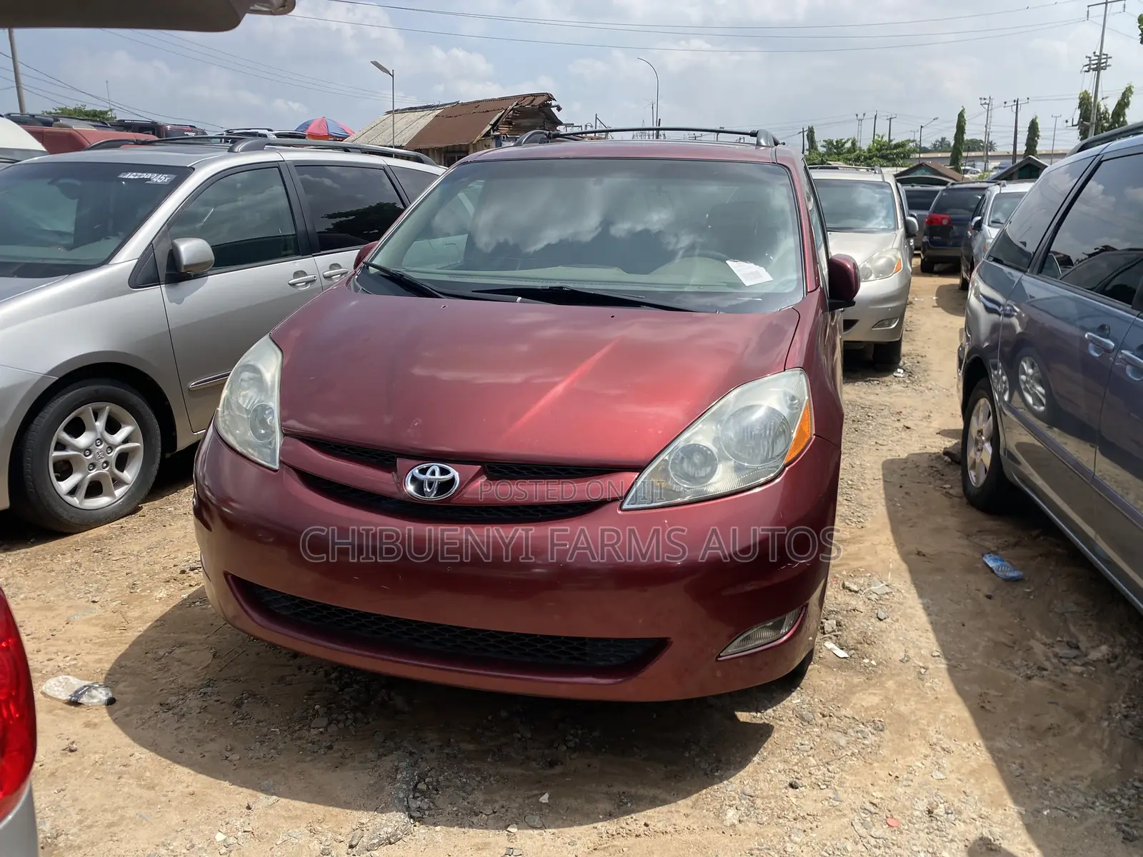 Toyota Sienna XLE FWD 2006 Red