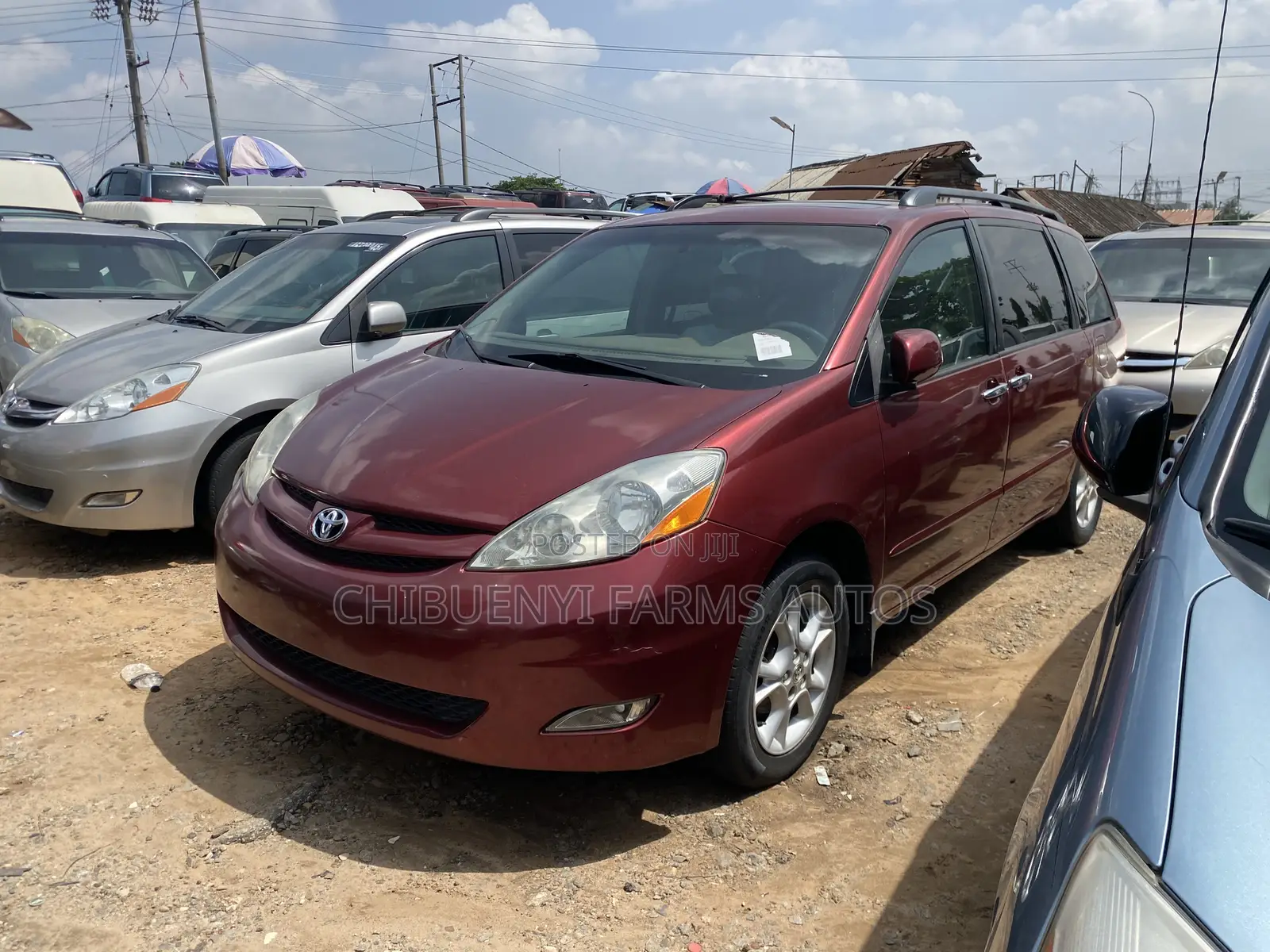 Toyota Sienna XLE FWD 2006 Red