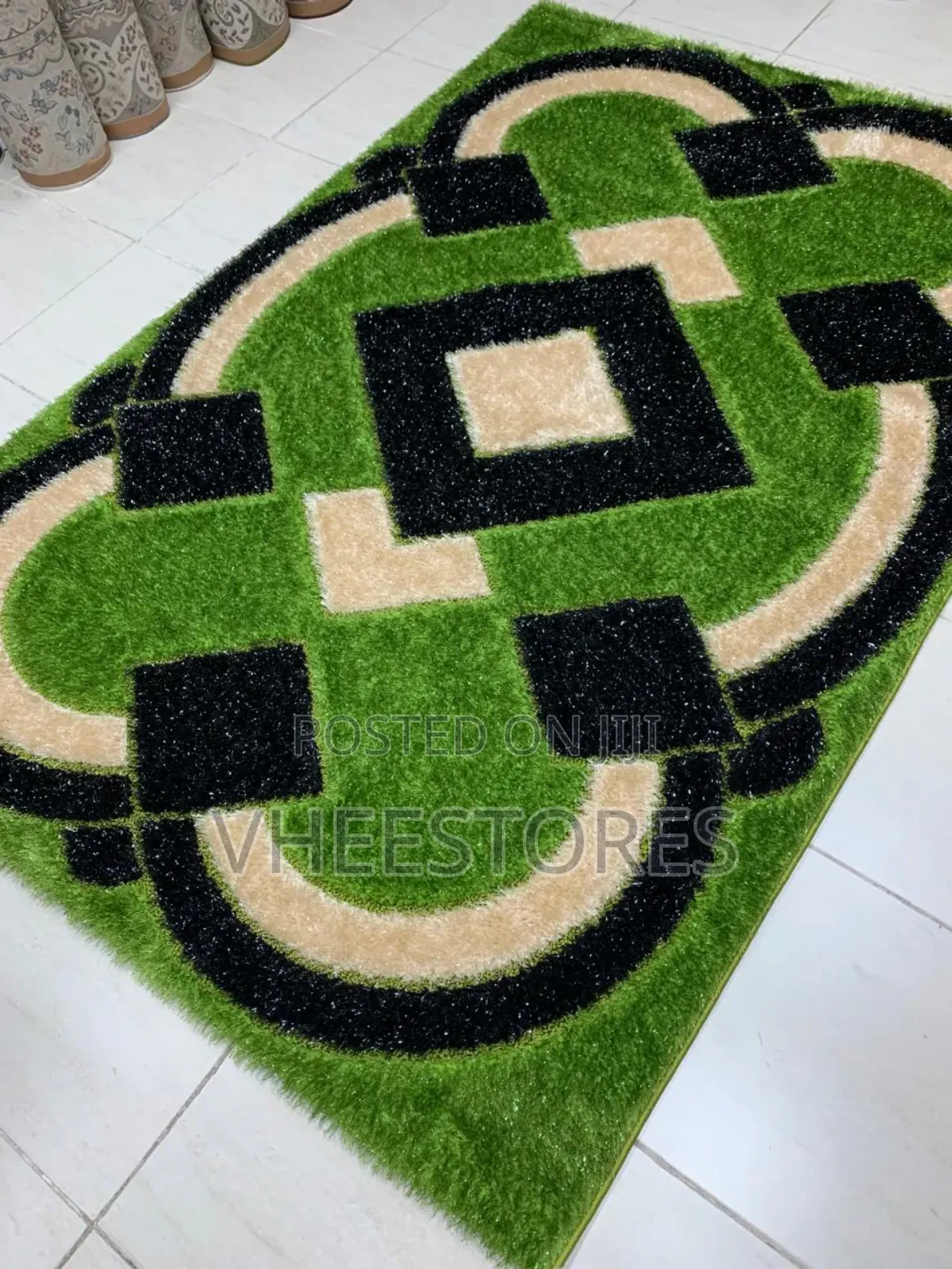 4 Ft by 6 Ft Soft Non Slip Center Rug Carpet