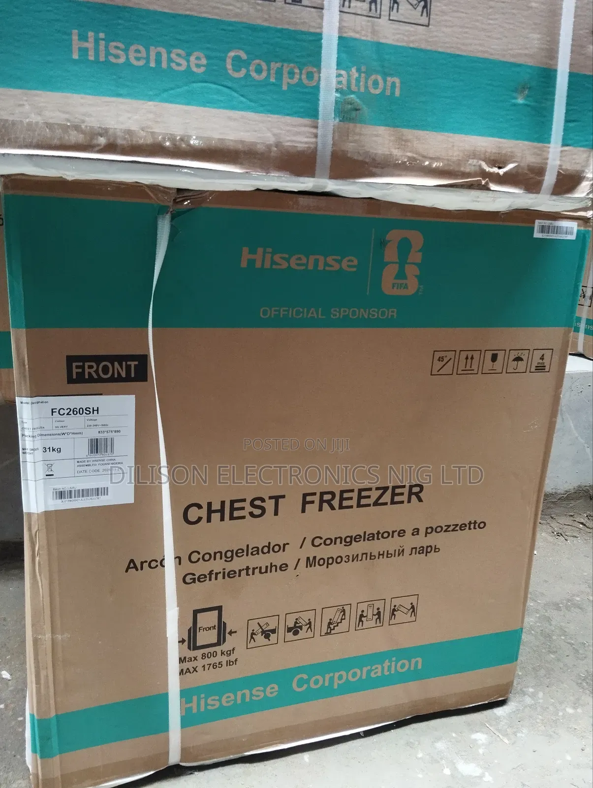 198litre Hisense Chest Freezer Anegy Savings