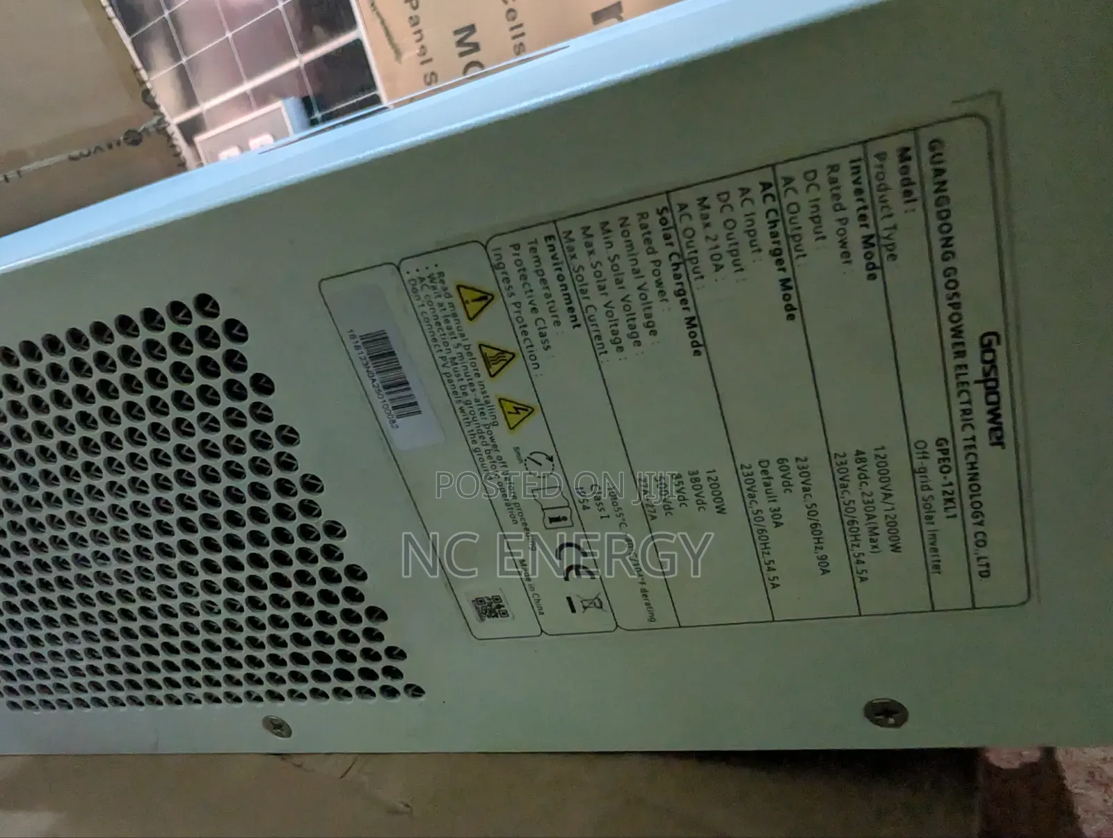 Godspower Off-Grid Inverter 12000w/48v
