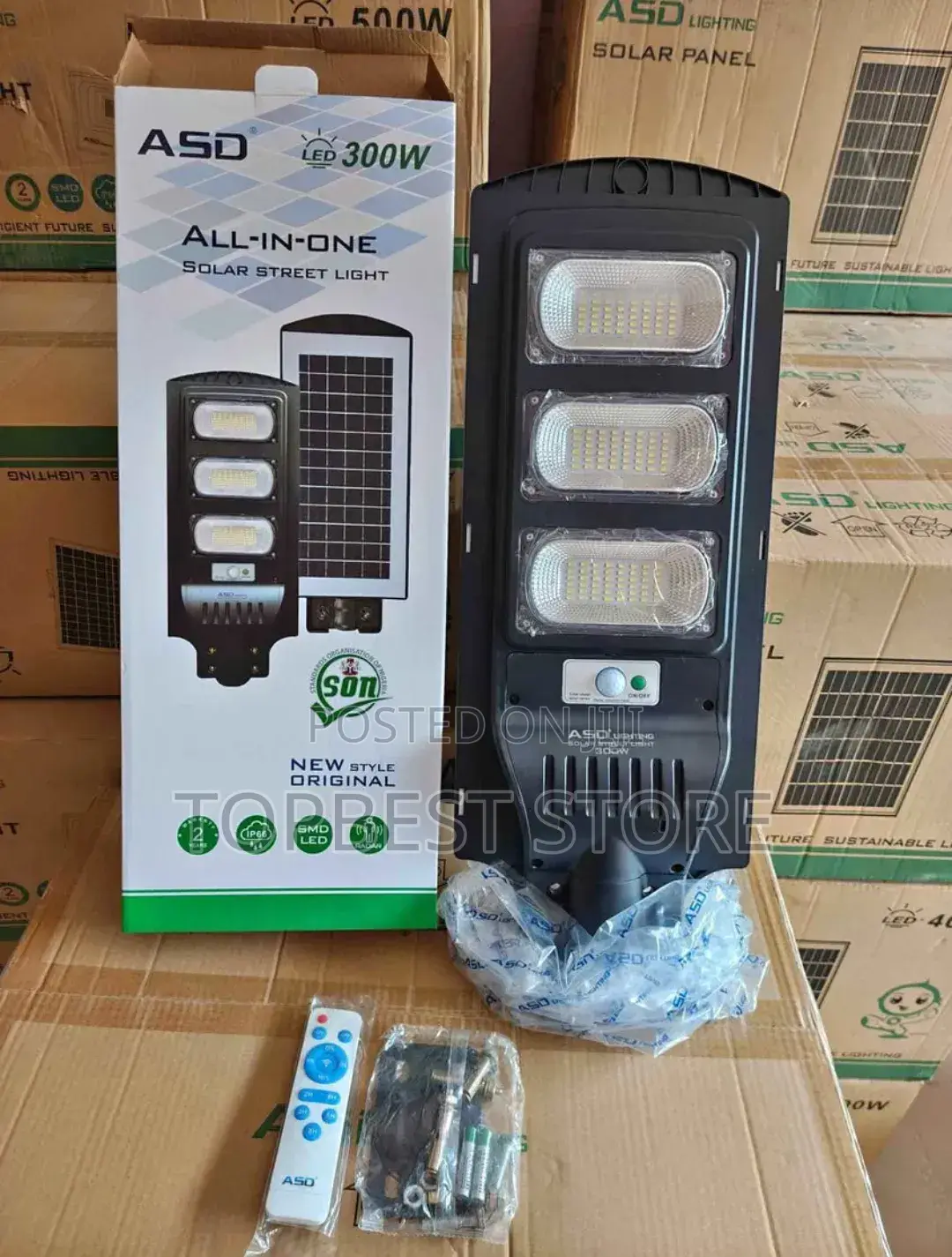 Solar Floodlight 300w High Quality Wholesale