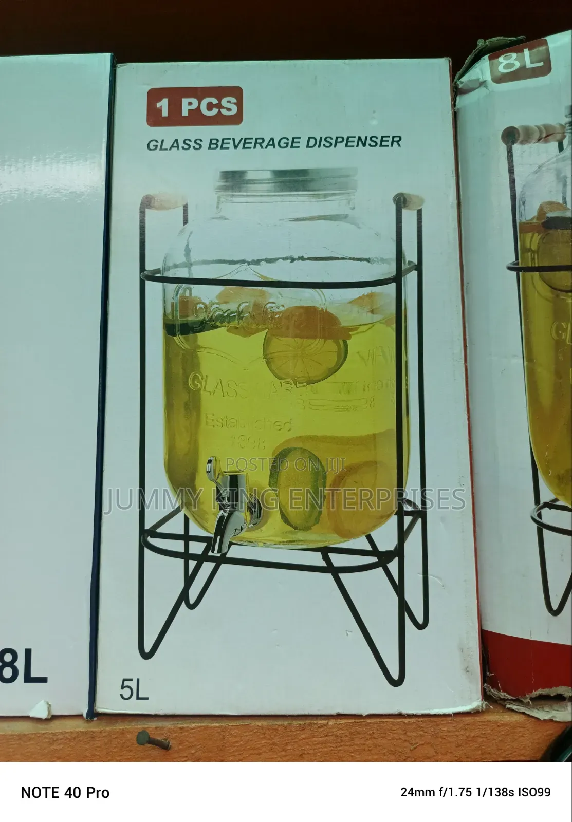 Stackable Juice and Water Dispenser
5ltr
