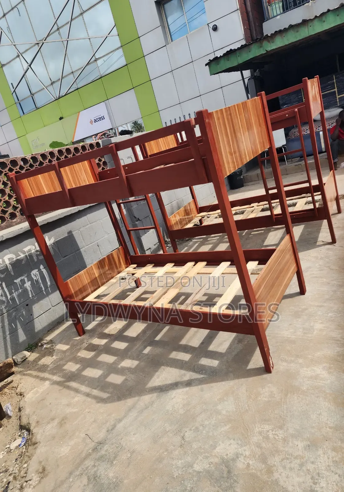 Standard Relaxable Quality 3 by 6 Wooden Bunk Bed