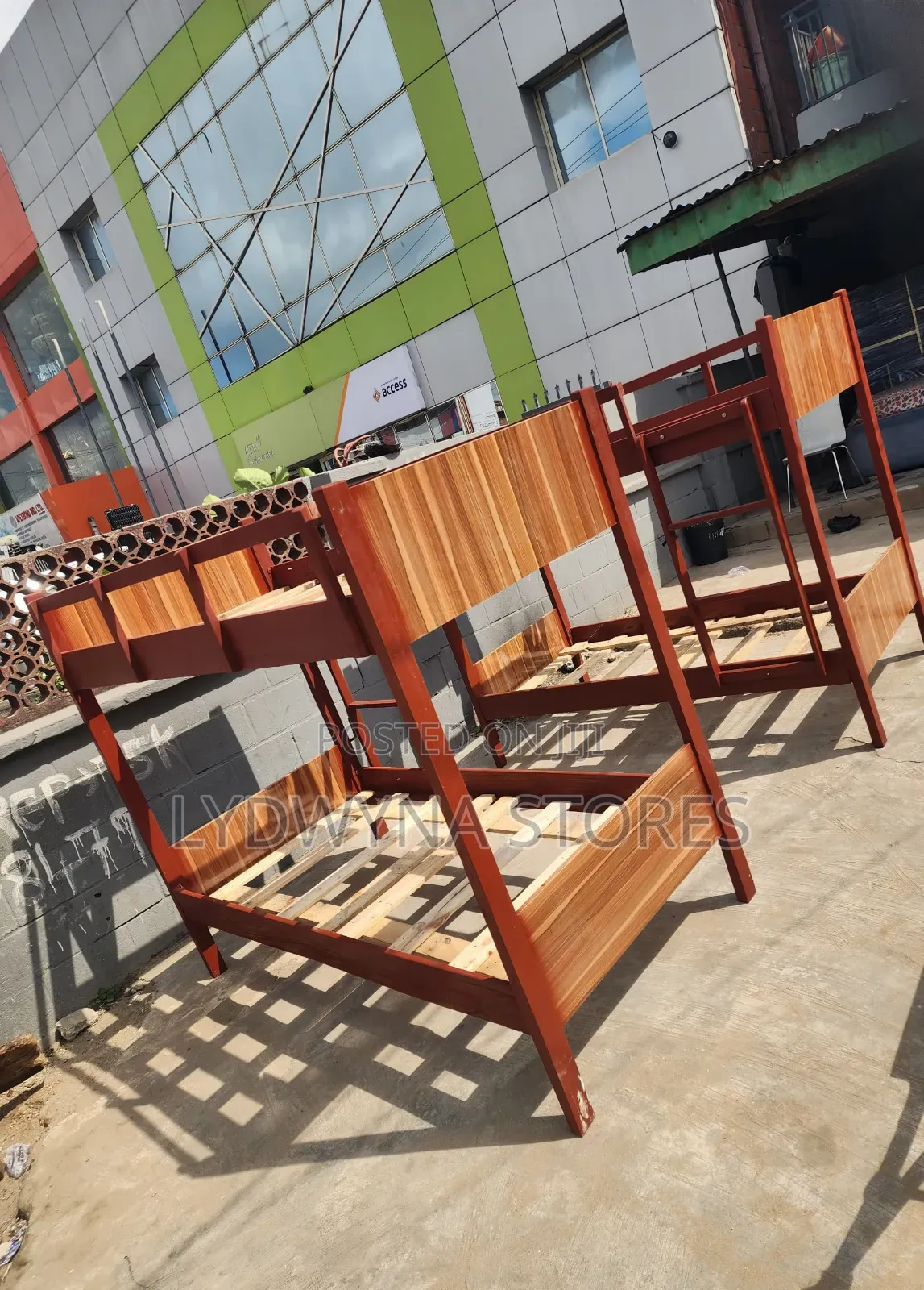 Beautiful Super Strong 3 by 6 Wooden Bunk Bed