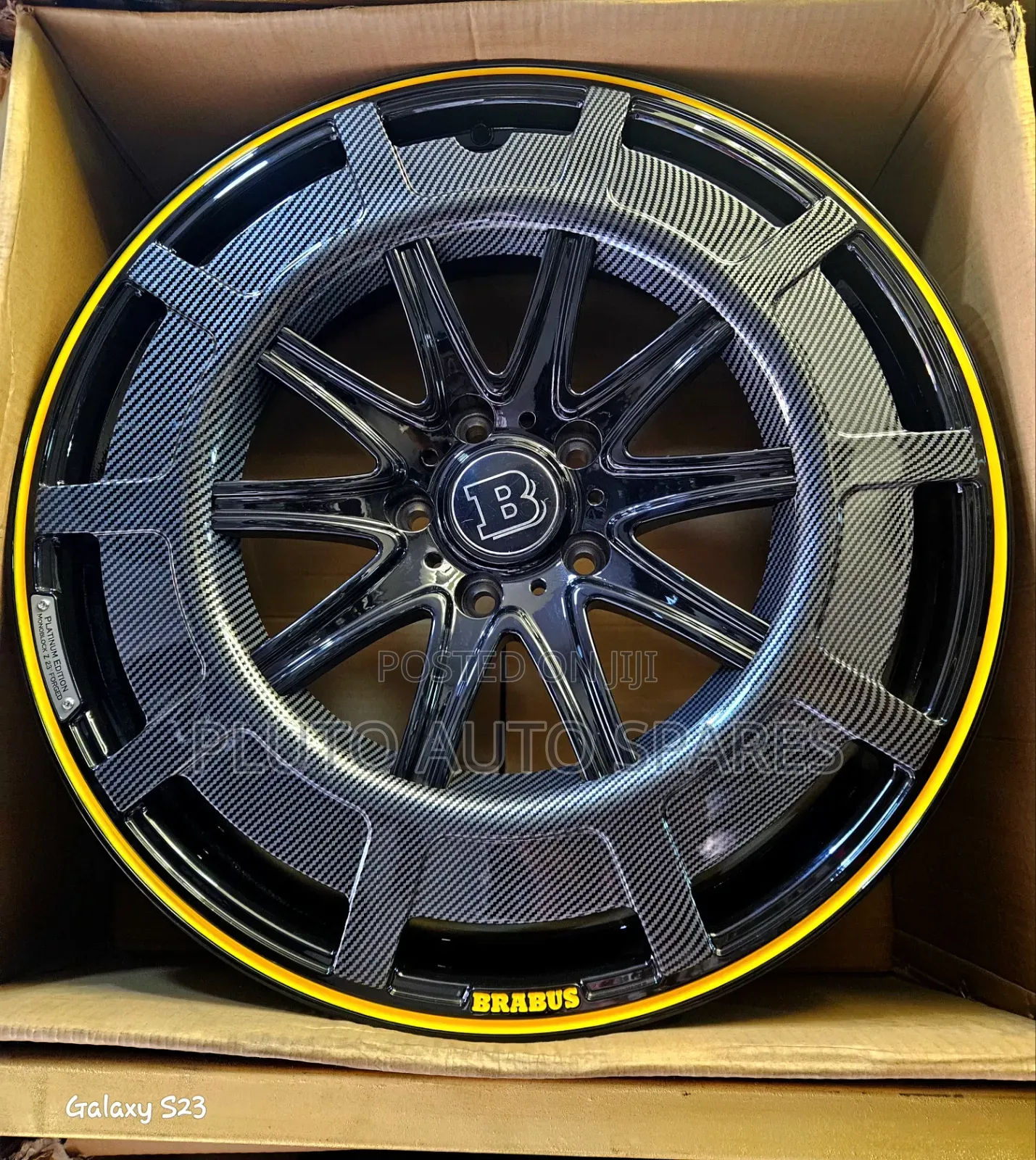 23-Inch Alloy Rims Set Mercedes-Benz G-63 Brabus