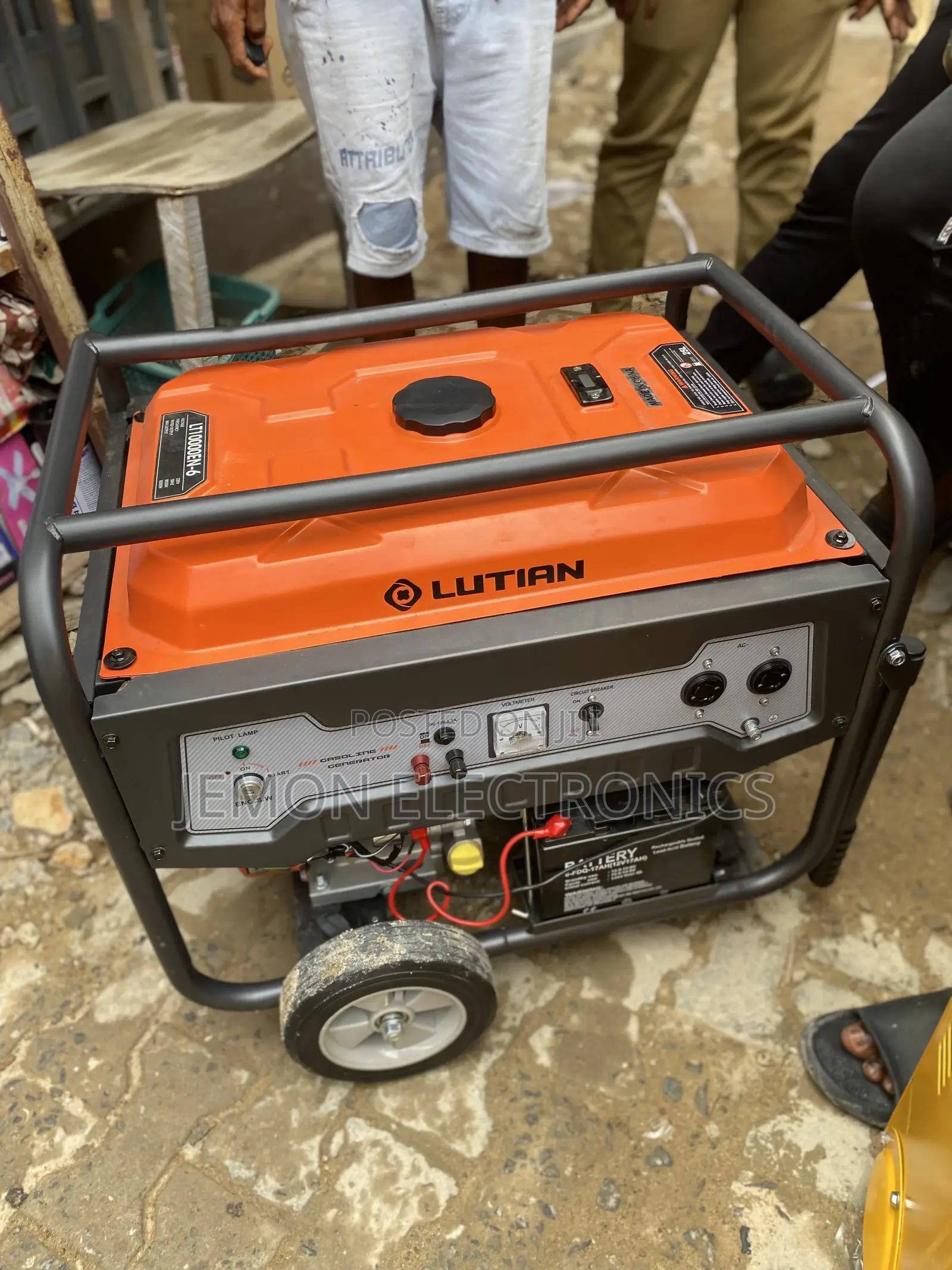 Buy Original Lutian 10kva Generator – Durable Copper Coil Engine