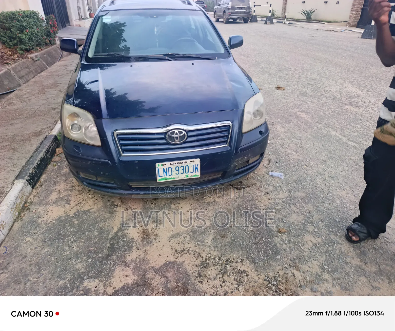 Toyota Avensis 1.8 VVT-i 2007 Blue