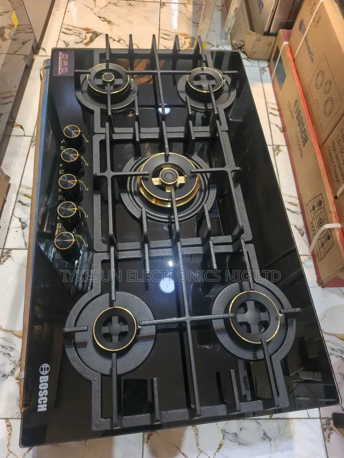 Original Bosch Inbuilt Premium Quality Luxury 5 Burners Cooker Hob Etc