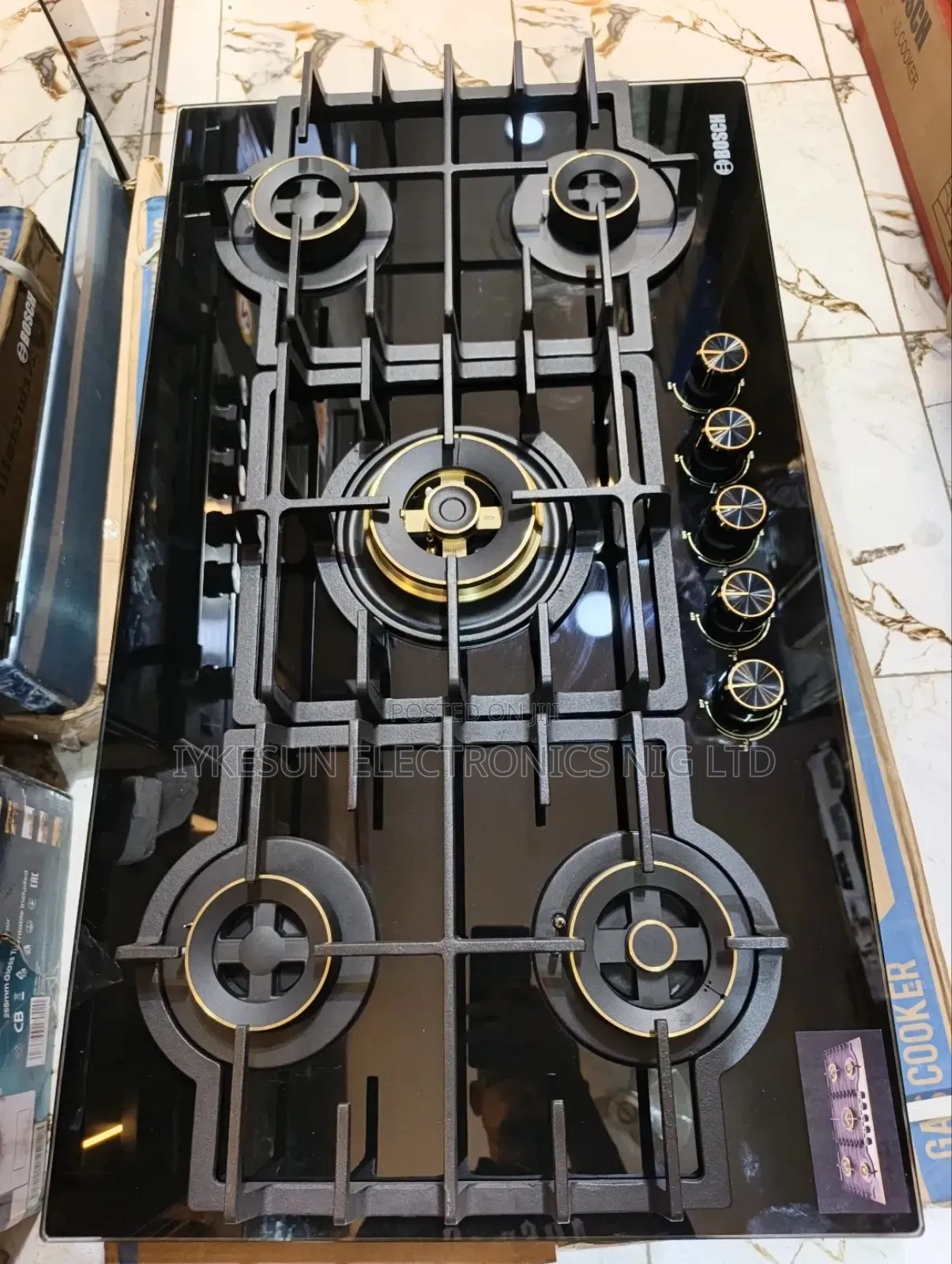 Original Bosch Inbuilt Premium Quality Luxury 5 Burners Cooker Hob Etc